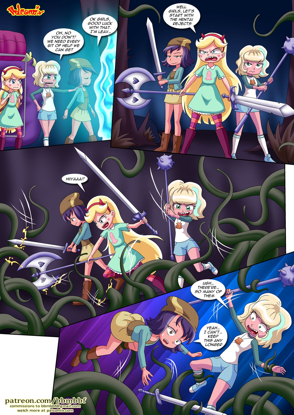 Saving Princess Marco (Star vs. the Forces of Evil, Winx Club) [Palcomix] - Chapter 1 — Page 12