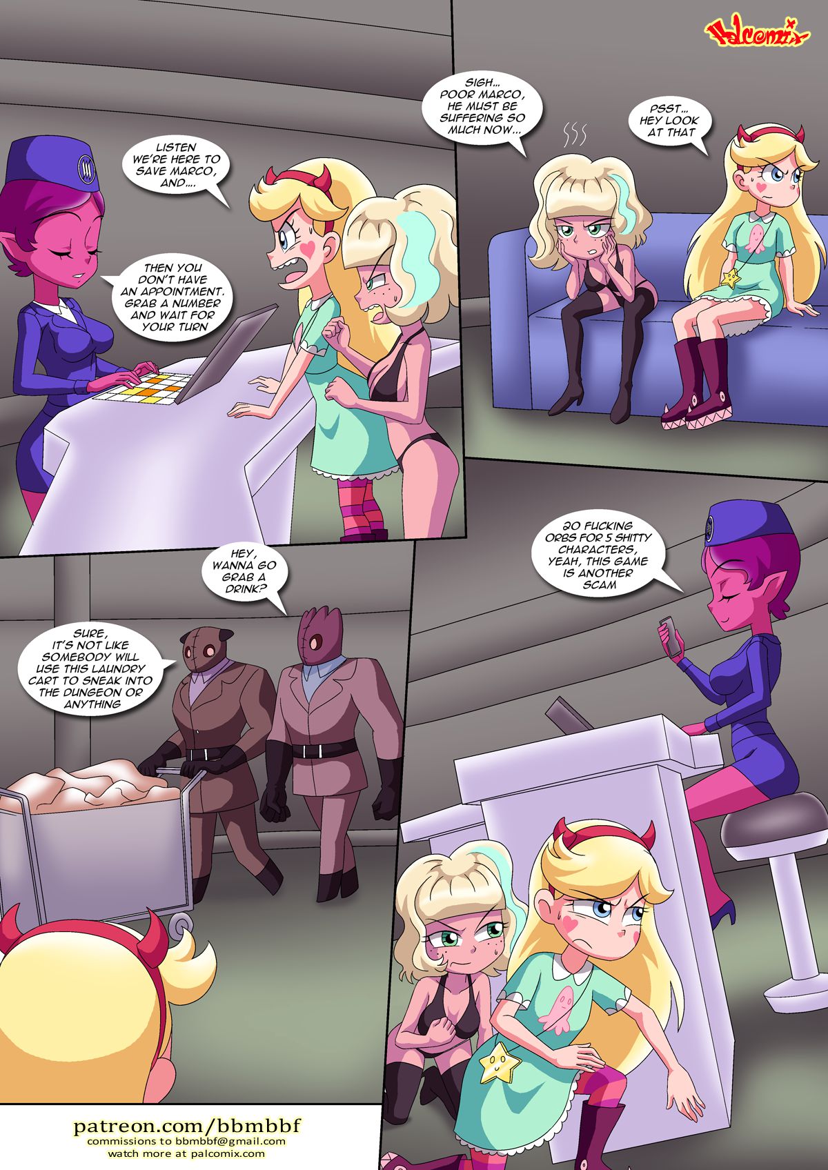 Saving Princess Marco (Star vs. the Forces of Evil, Winx Club) [Palcomix] - Chapter 1 — Page 33