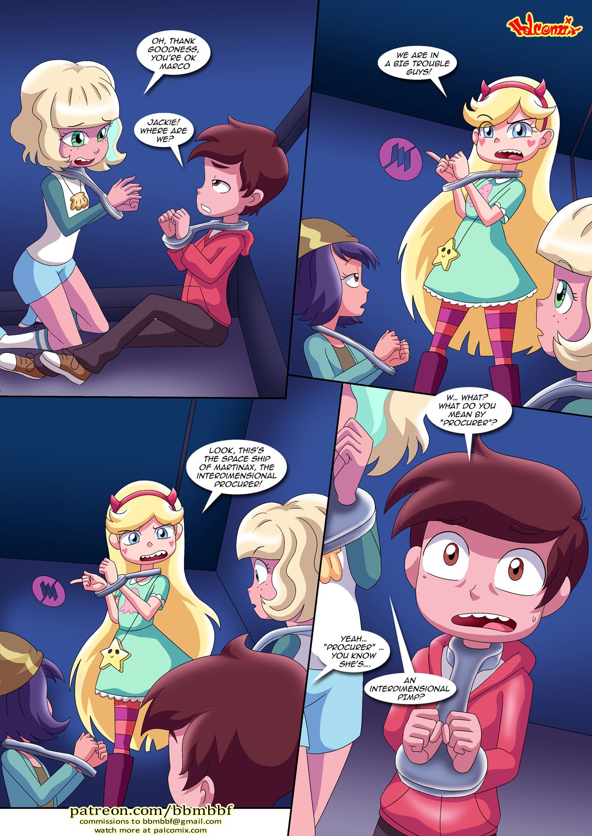 Saving Princess Marco (Star vs. the Forces of Evil, Winx Club) [Palcomix] - Chapter 1 — Page 5
