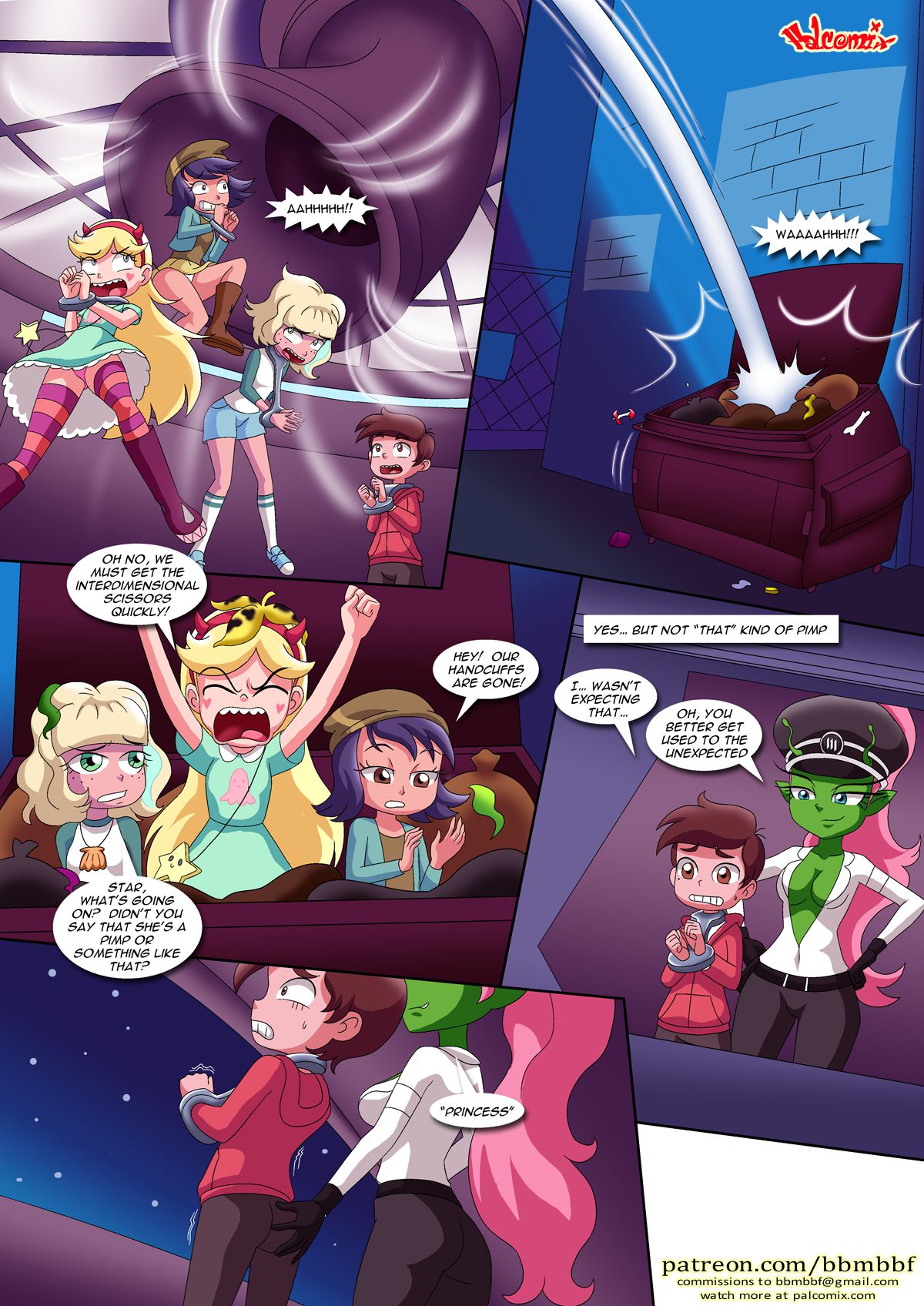 Saving Princess Marco (Star vs. the Forces of Evil, Winx Club) [Palcomix] - Chapter 1 — Page 8