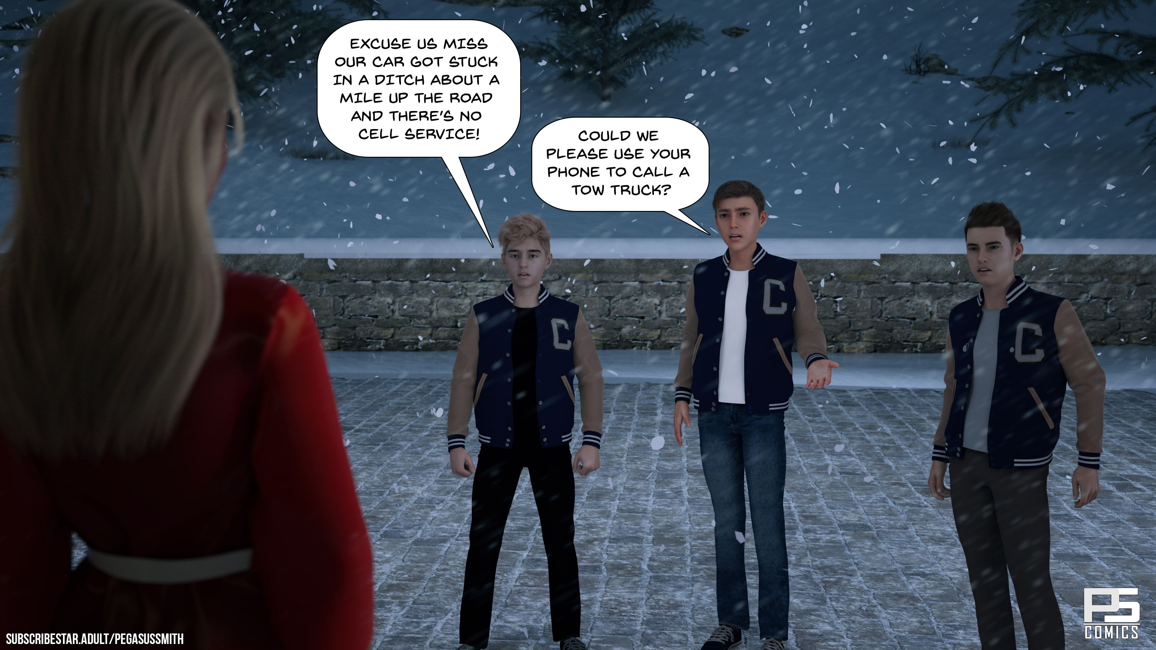 The Gift [Pegasus Smith] - Chapter 1 — Page 9