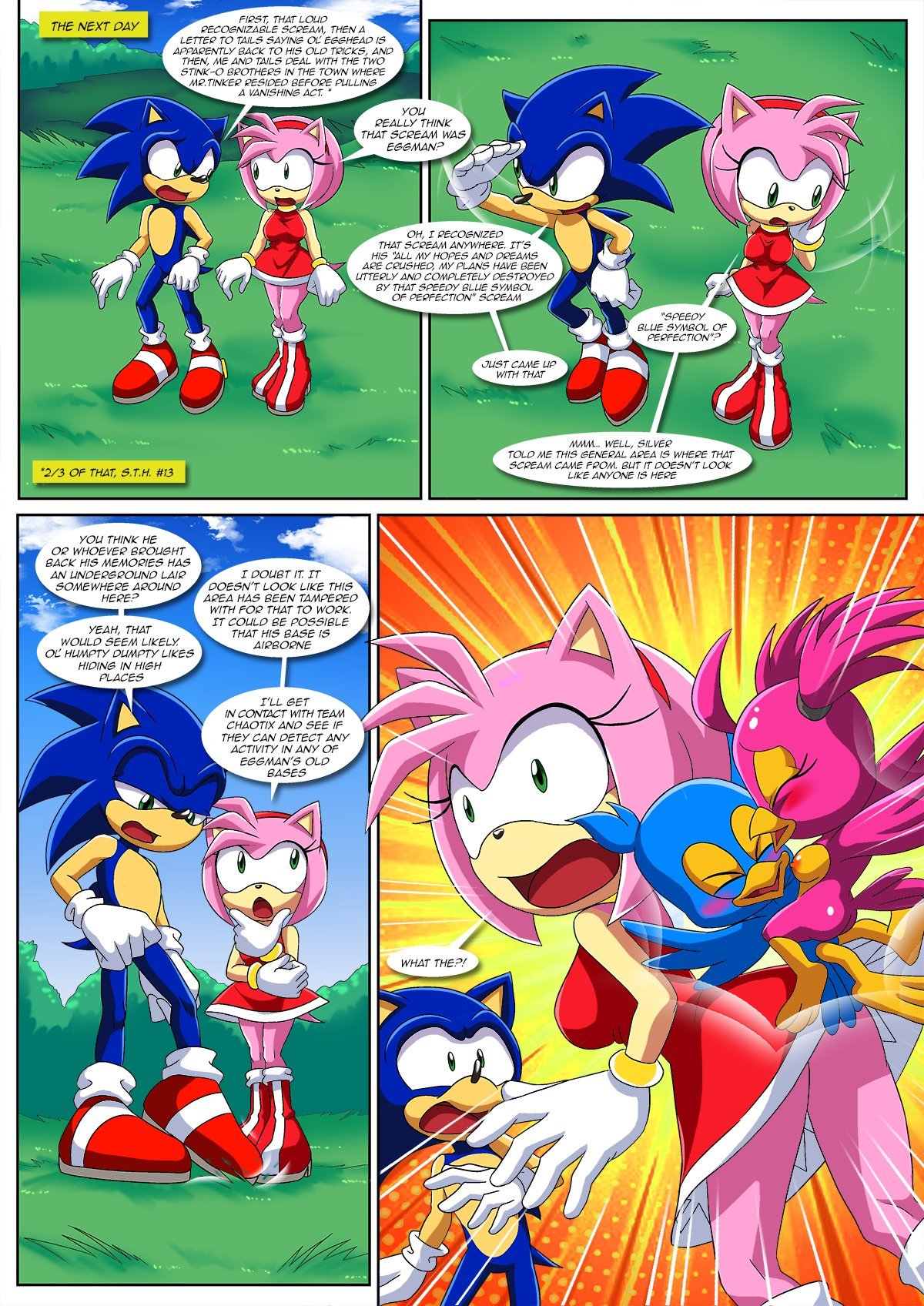 The Mayhem of the Kinky Virus (Sonic the Hedgehog) [Palcomix] - Chapter 1 — Page 12