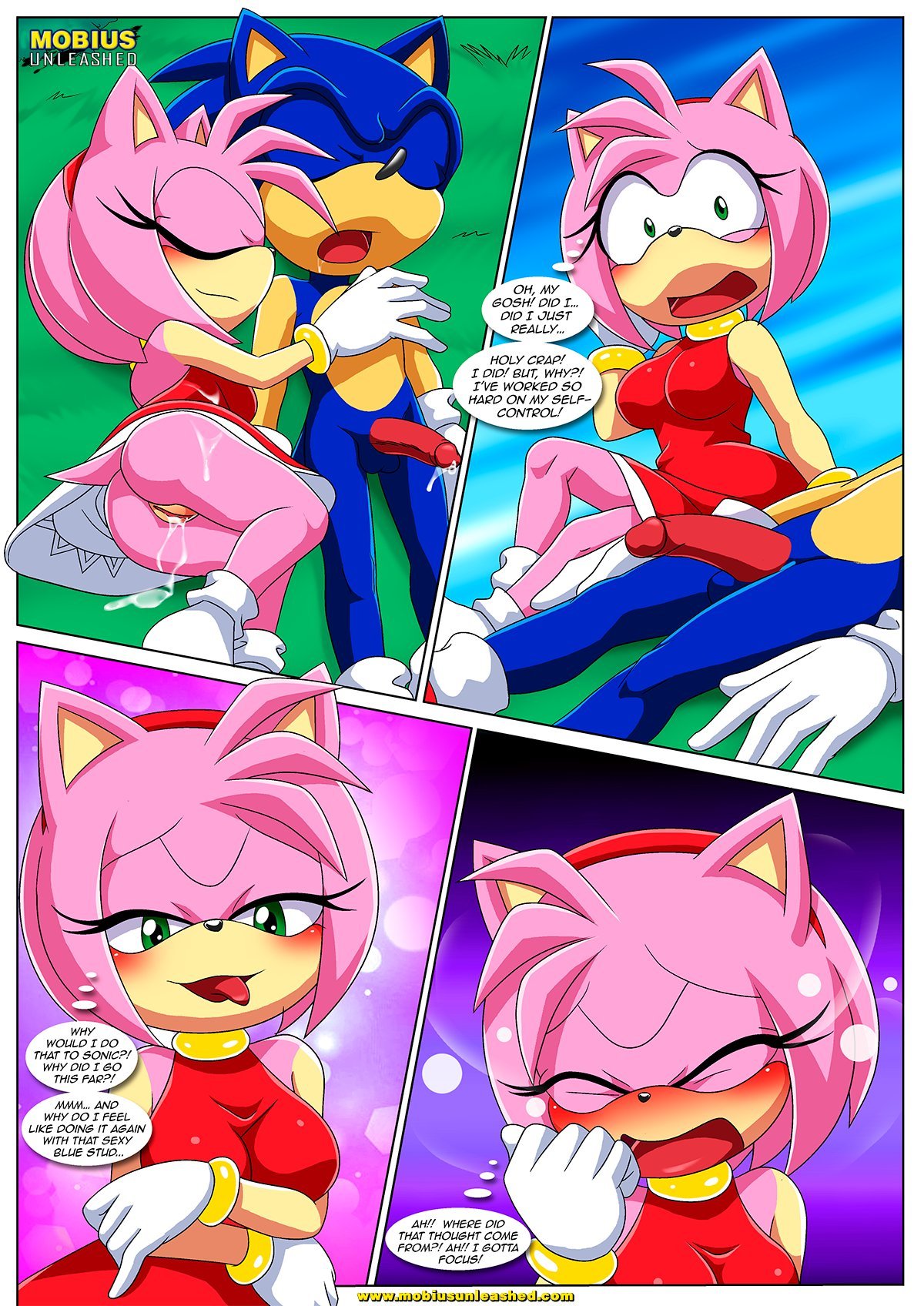 The Mayhem of the Kinky Virus (Sonic the Hedgehog) [Palcomix] - Chapter 1 — Page 18
