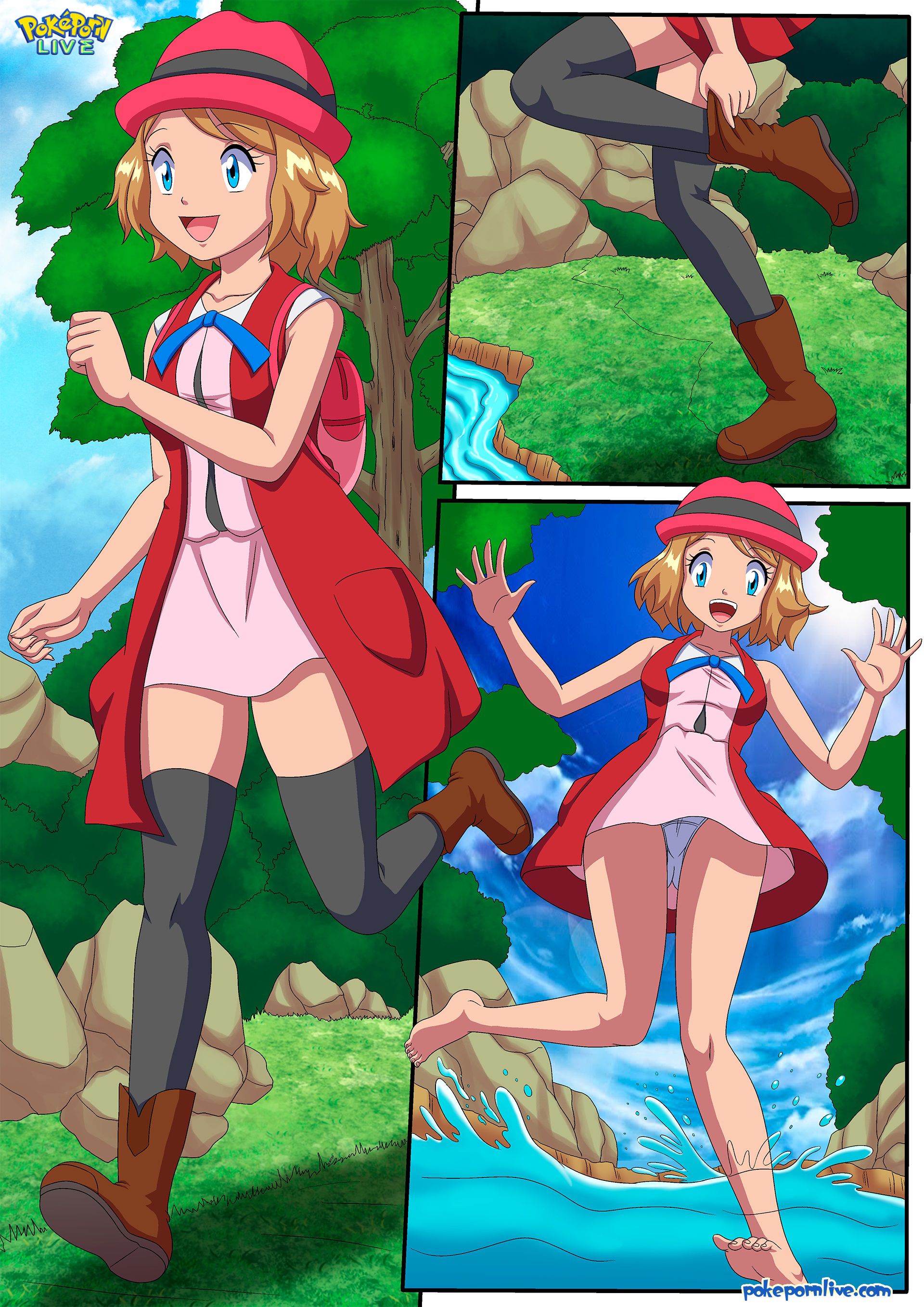 A Hot Break on the Forest (Pokemon) [Palcomix] - Chapter 1 — Page 4