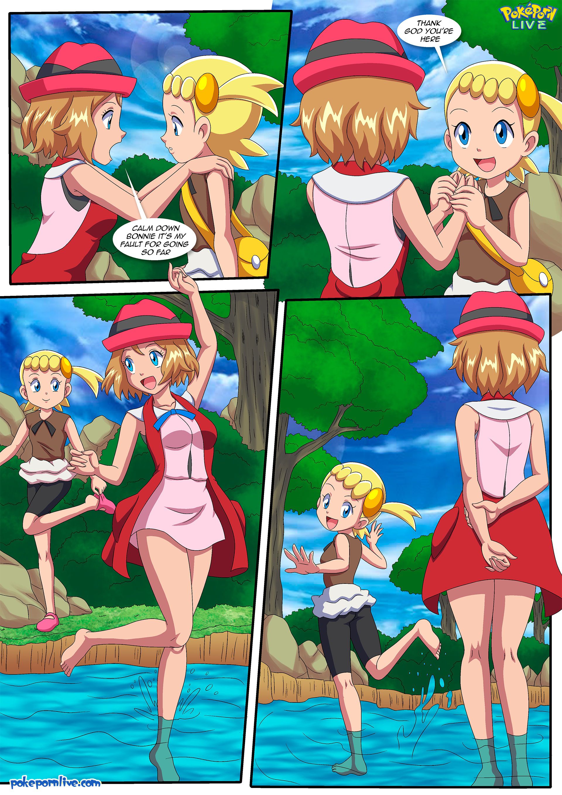 A Hot Break on the Forest (Pokemon) [Palcomix] - Chapter 1 — Page 8