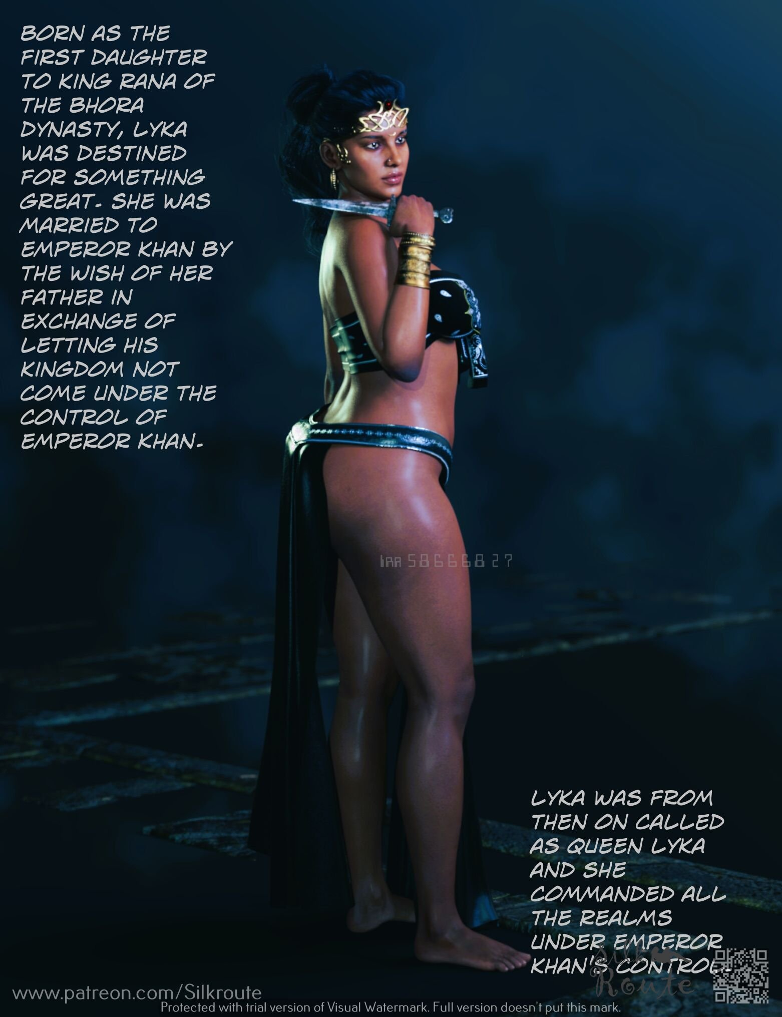 The Queen Of Agoda [Silk Route | Ira Raman] - Chapter 1 — Page 4