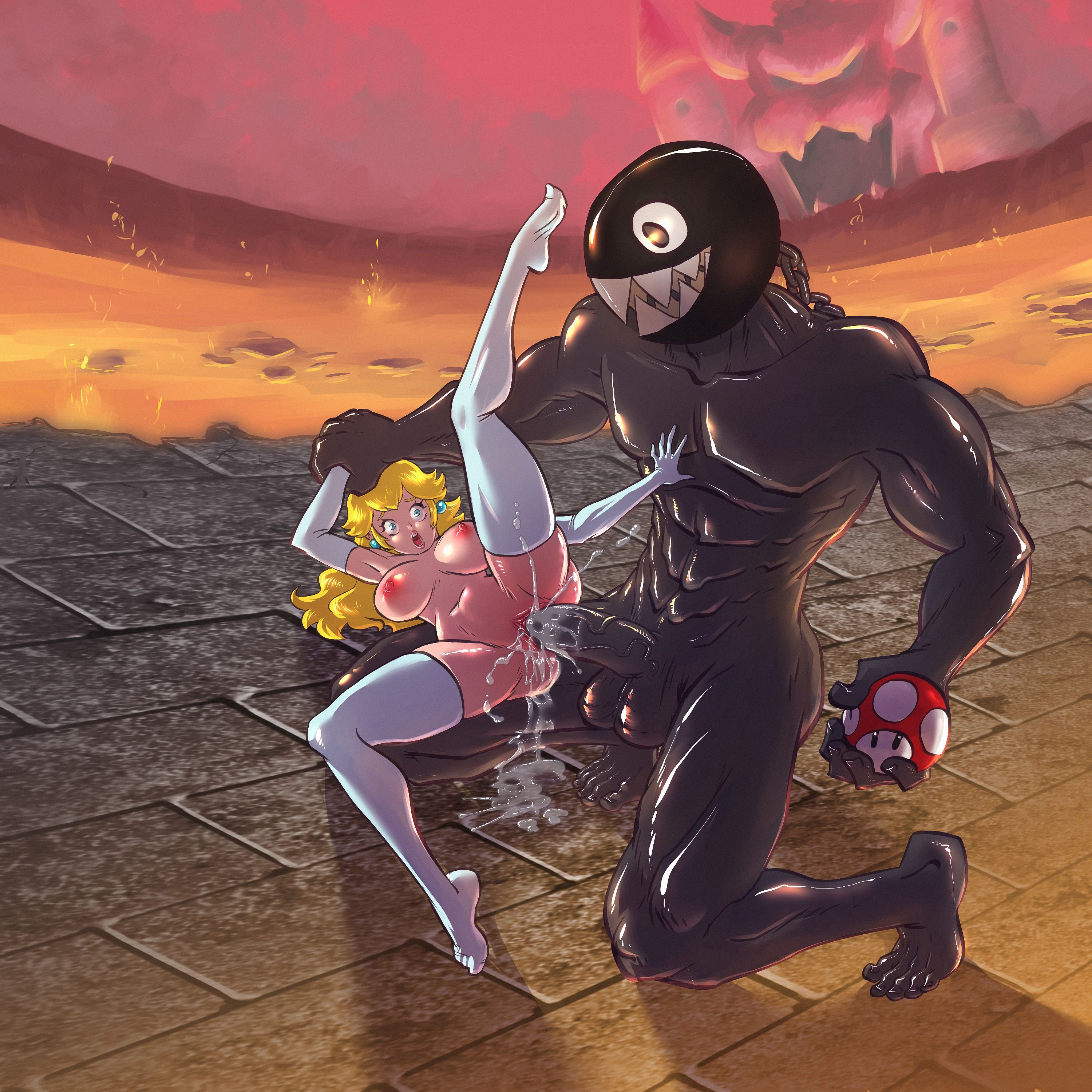 Peach Pregnancy Project (Mario) [SuperSatanSon] - Chapter 1 — Page 10