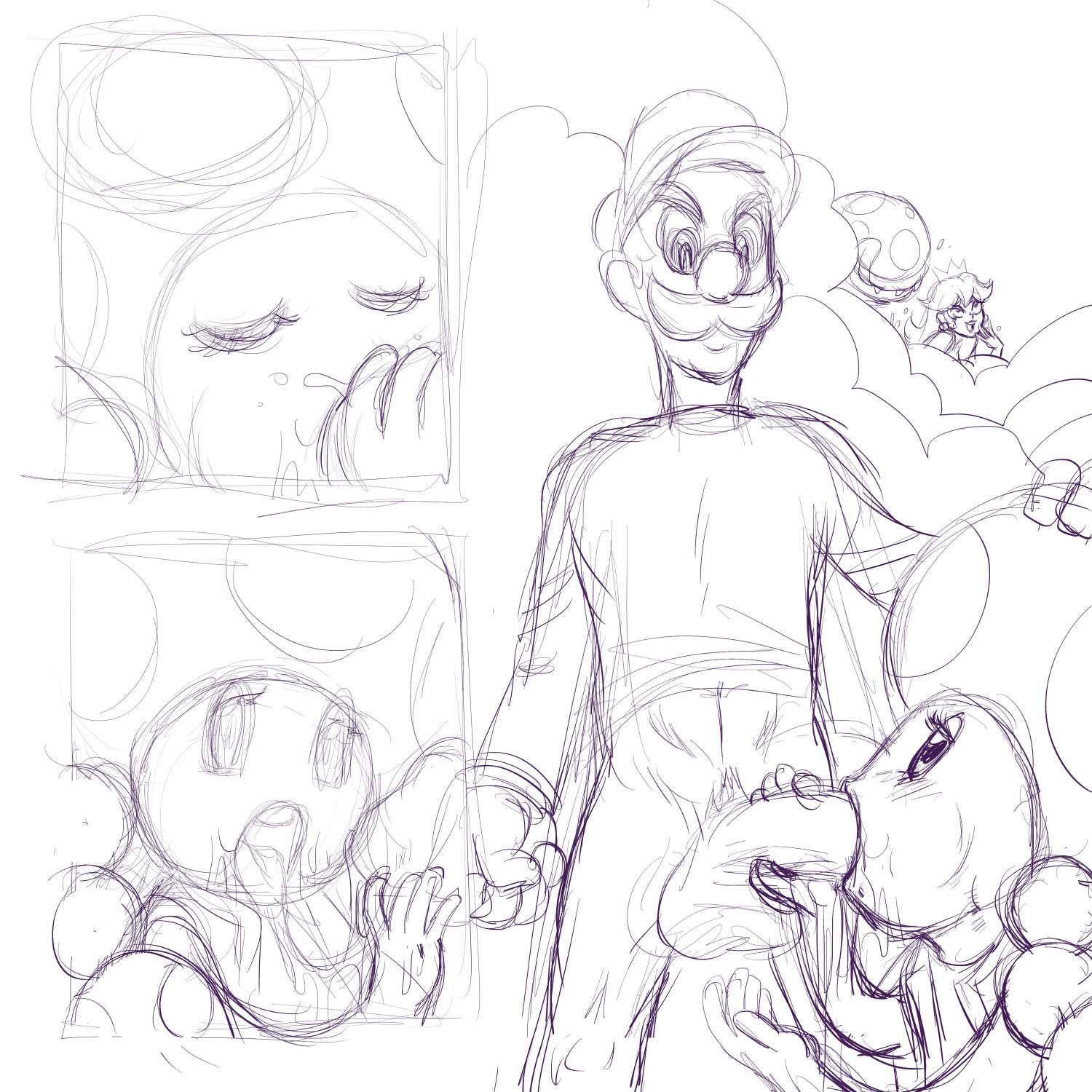 Peach Pregnancy Project (Mario) [SuperSatanSon] - Chapter 1 — Page 19