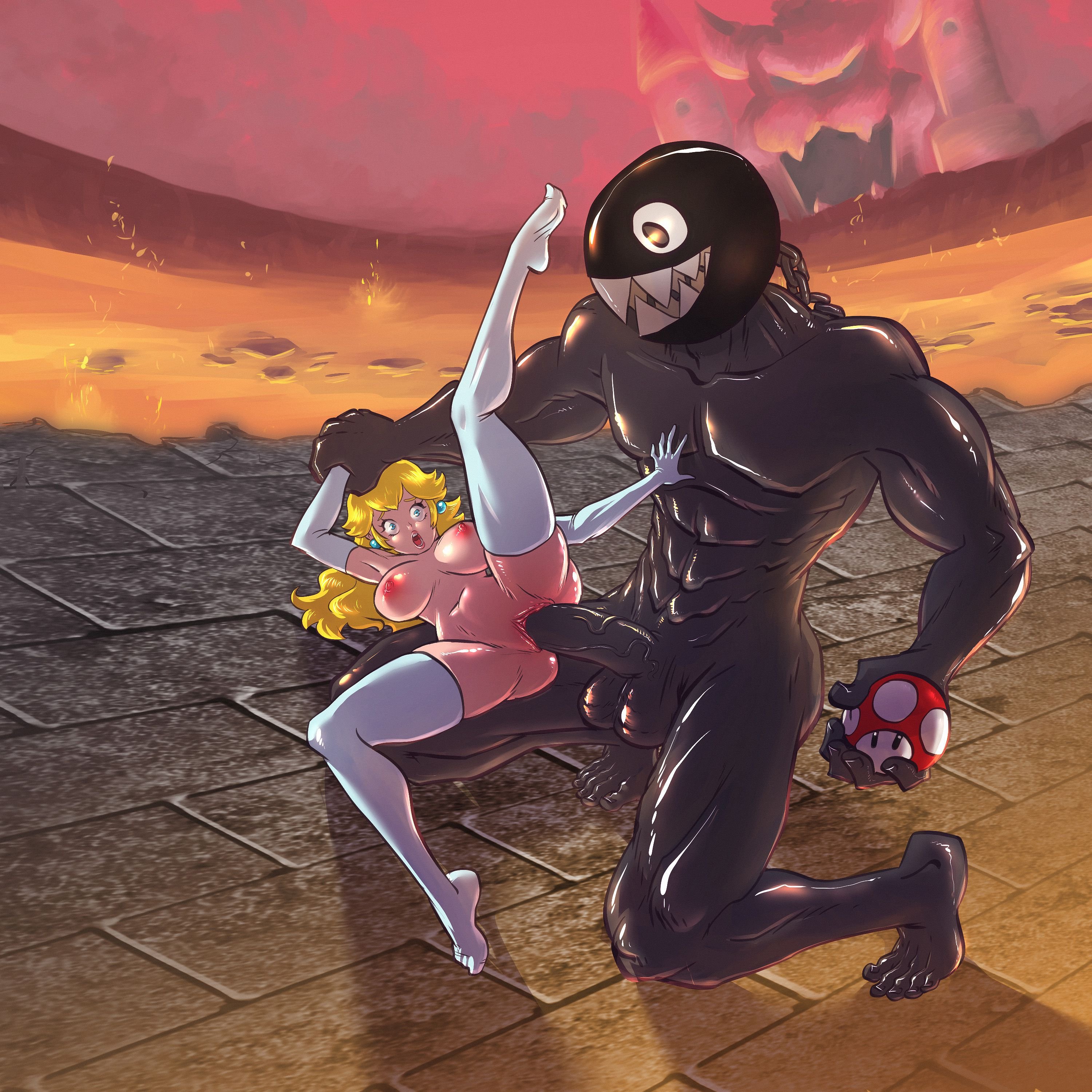 Peach Pregnancy Project (Mario) [SuperSatanSon] - Chapter 1 — Page 9