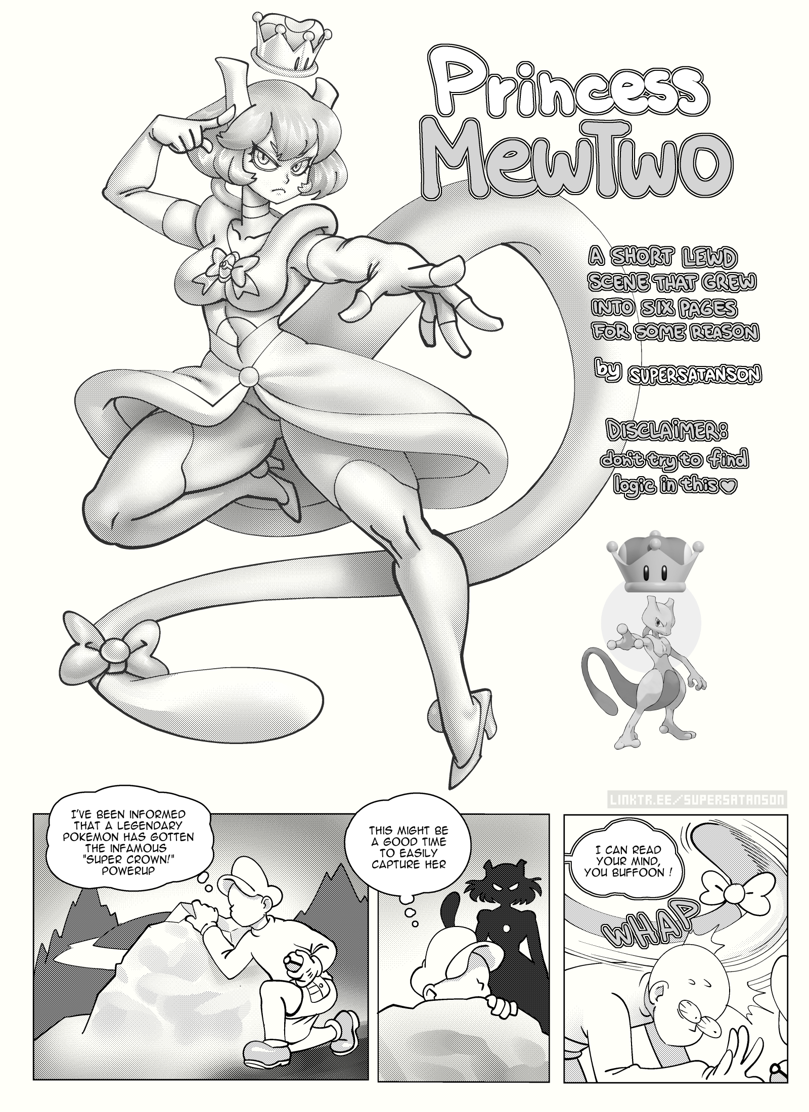 Princess Mewtwo (Pokemon) [SuperSatanSon] - Chapter 1 — Page 4