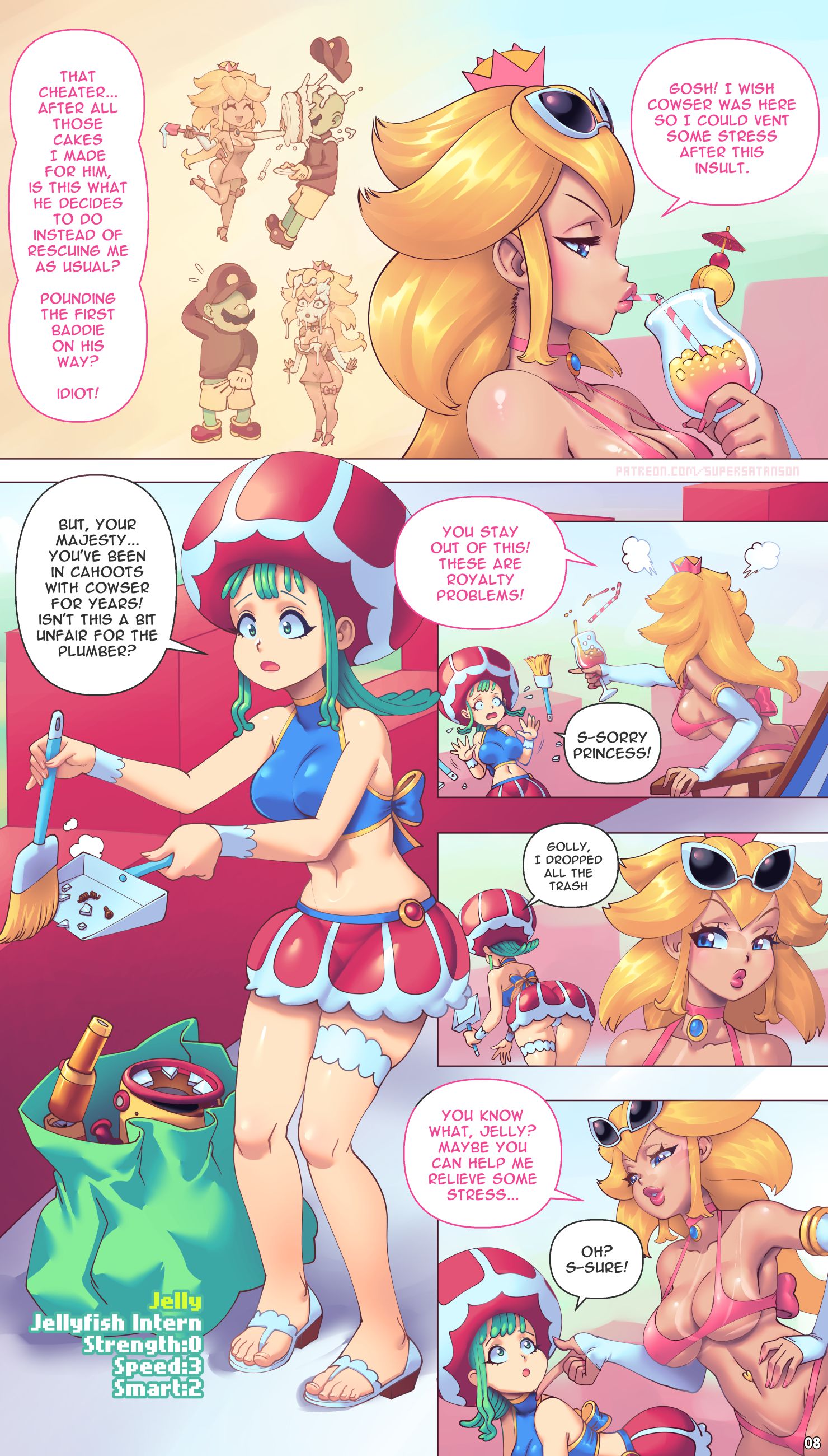 Plumber+Princess (Mario Series) [SuperSatanSon] - Chapter 1 — Page 10