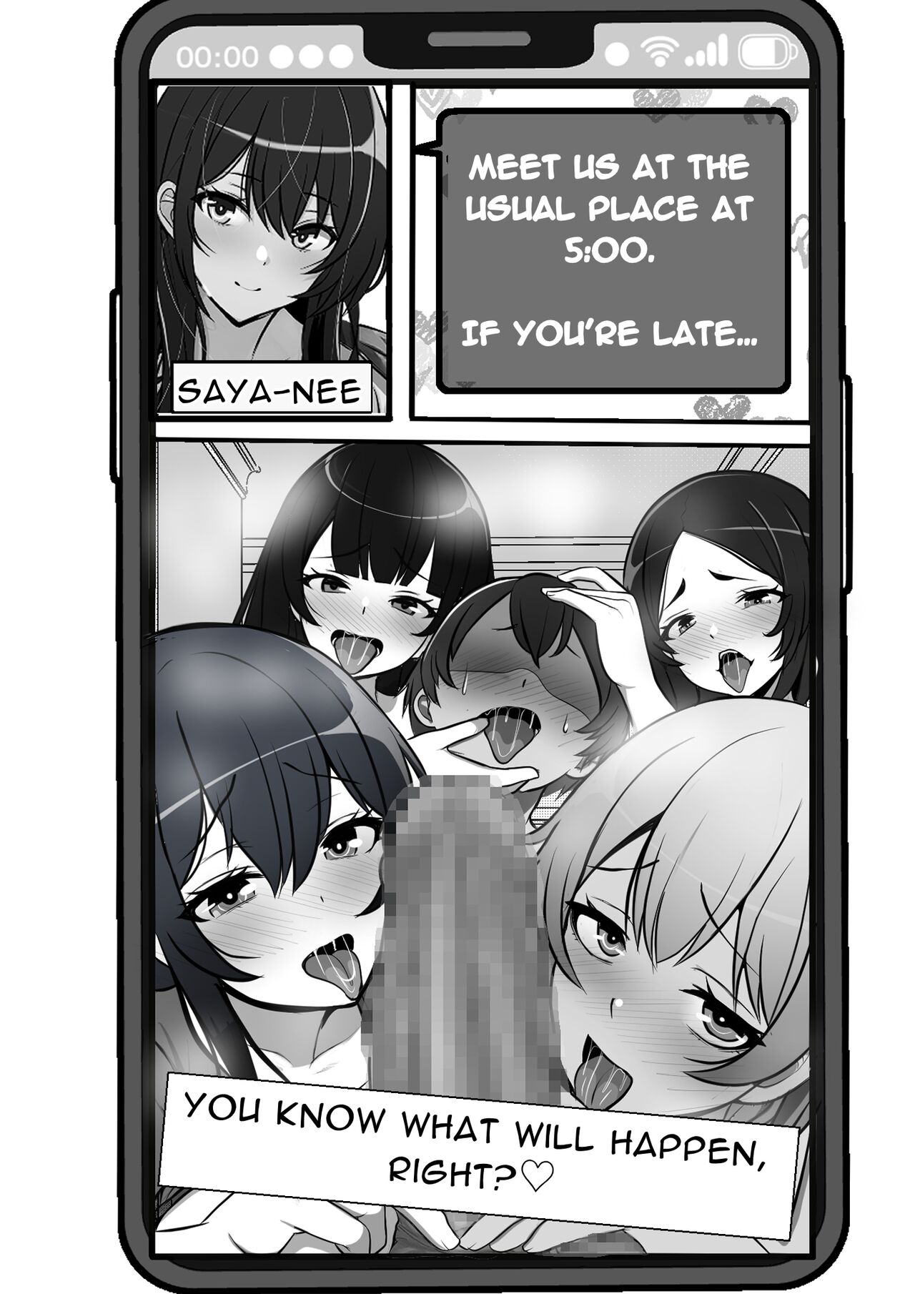 Reverse Chastity City ~The Leader of a Fuckclub That Tricked Me Into Joining Seems to Be a Virgin [Furitendou] - Chapter 1 — Page 44