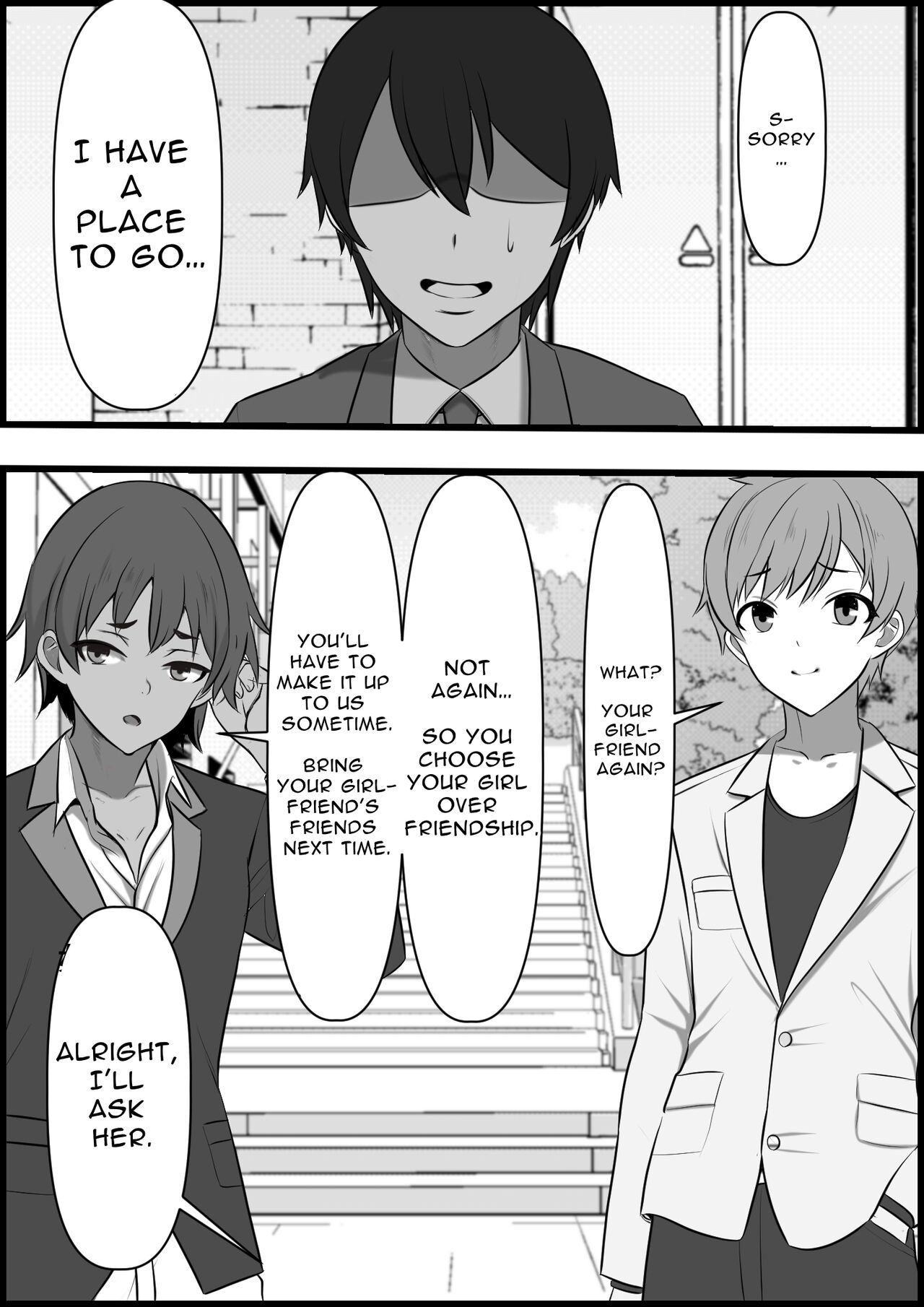 Reverse Chastity City ~The Leader of a Fuckclub That Tricked Me Into Joining Seems to Be a Virgin [Furitendou] - Chapter 1 — Page 45