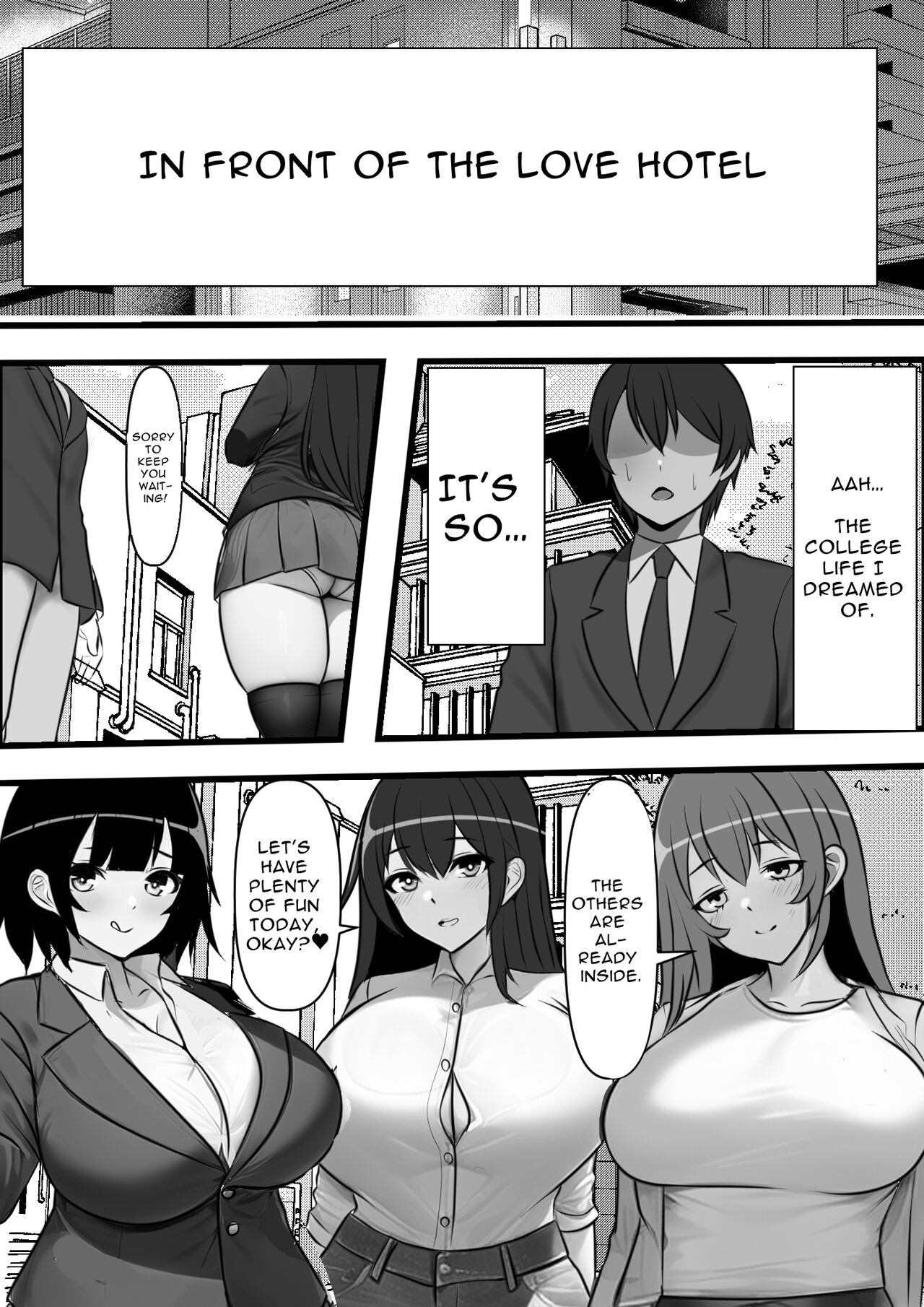 Reverse Chastity City ~The Leader of a Fuckclub That Tricked Me Into Joining Seems to Be a Virgin [Furitendou] - Chapter 1 — Page 46