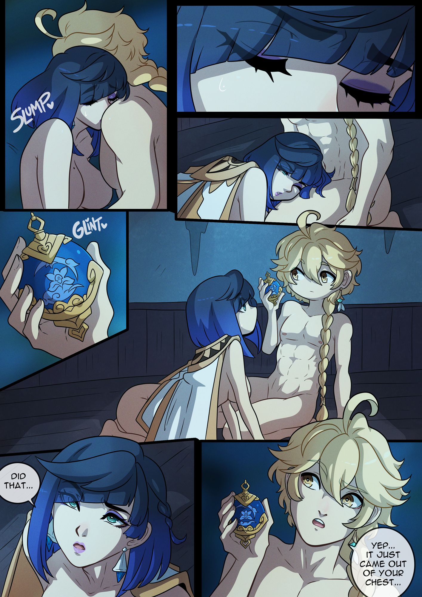 Elemental Desire (Genshin Impact) [Kinkymation] - Chapter 3 — Page 25