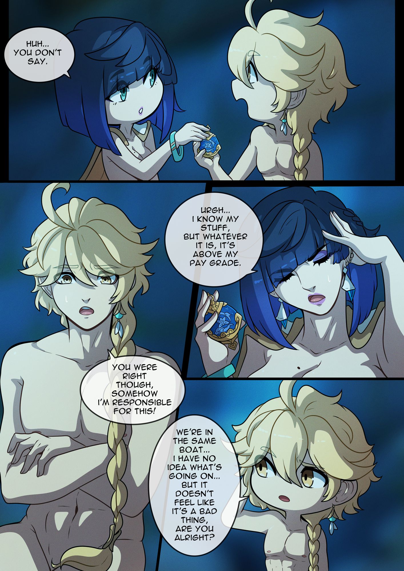 Elemental Desire (Genshin Impact) [Kinkymation] - Chapter 3 — Page 26