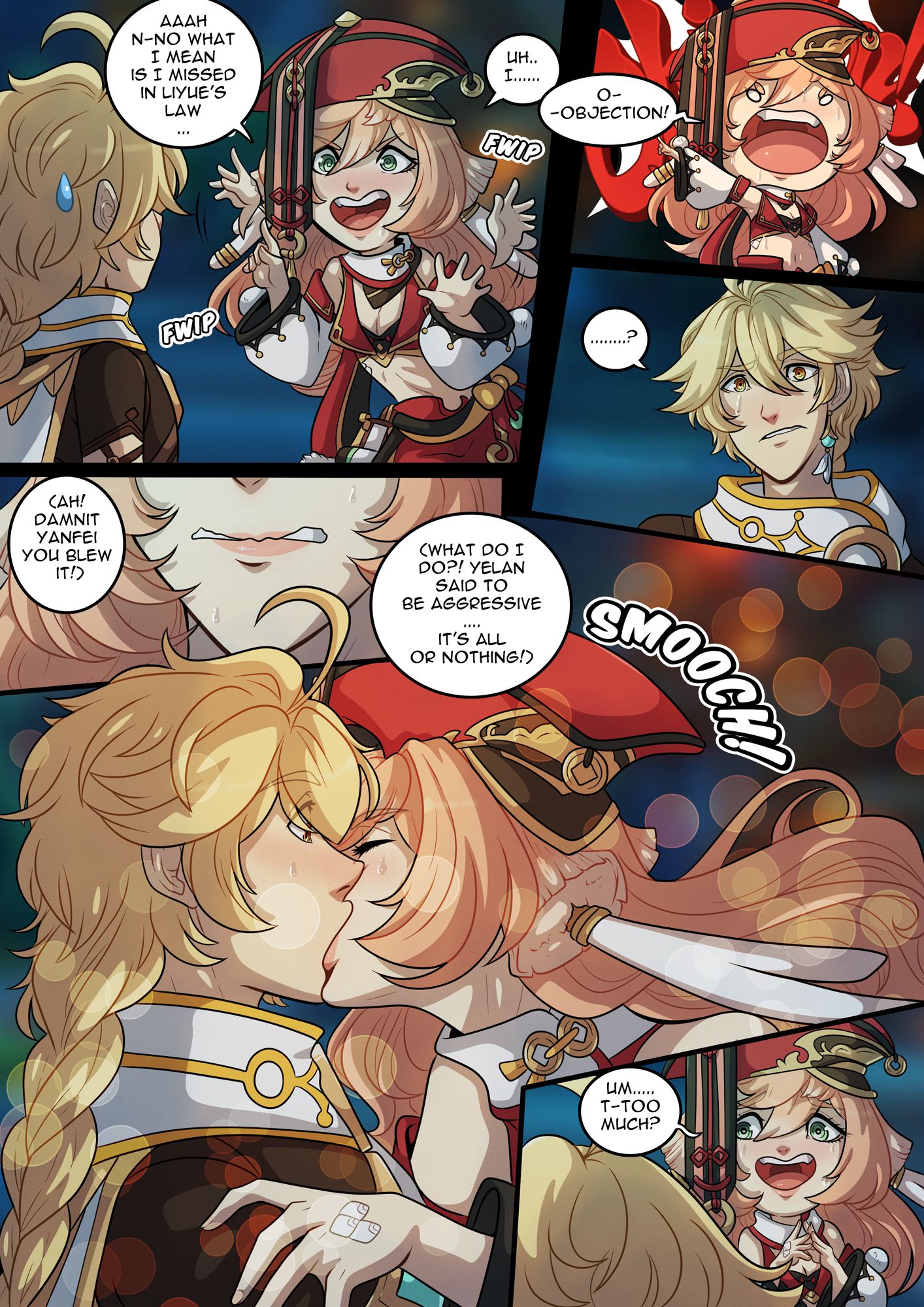 Elemental Desire (Genshin Impact) [Kinkymation] - Chapter 1 — Page 11