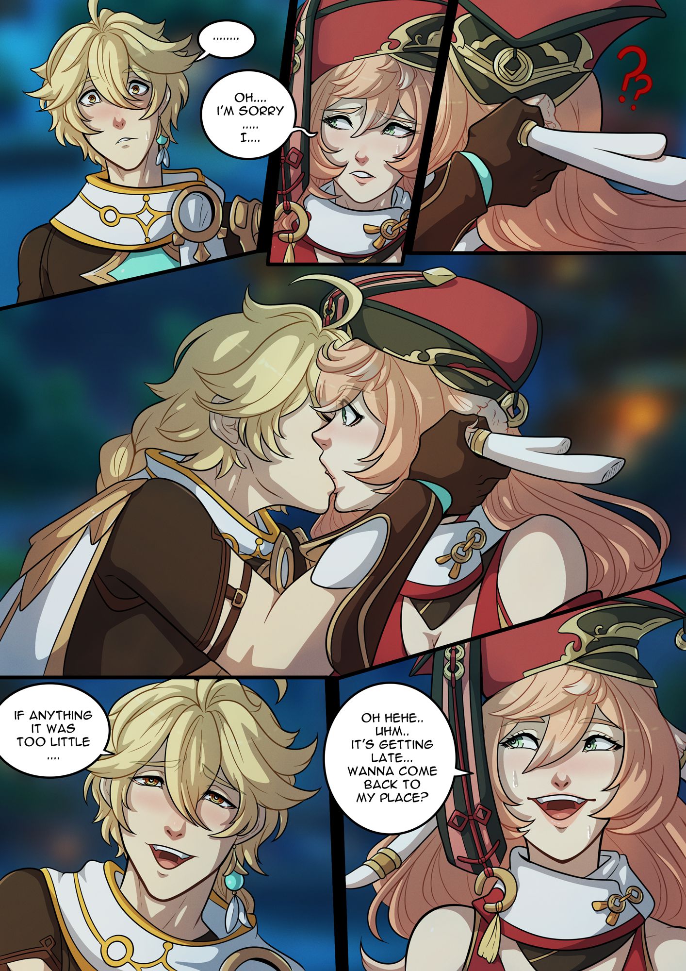 Elemental Desire (Genshin Impact) [Kinkymation] - Chapter 1 — Page 12