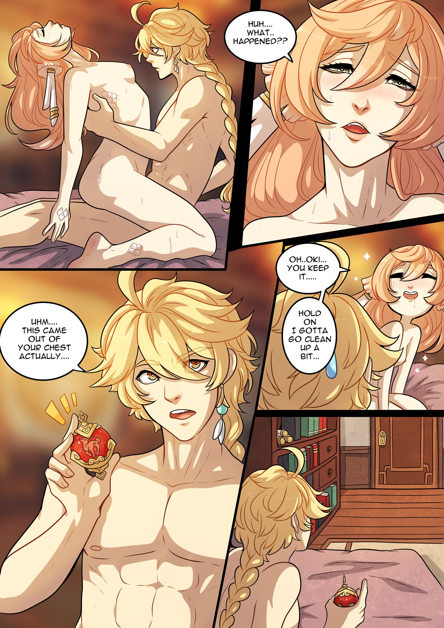 Elemental Desire (Genshin Impact) [Kinkymation] - Chapter 1 — Page 28