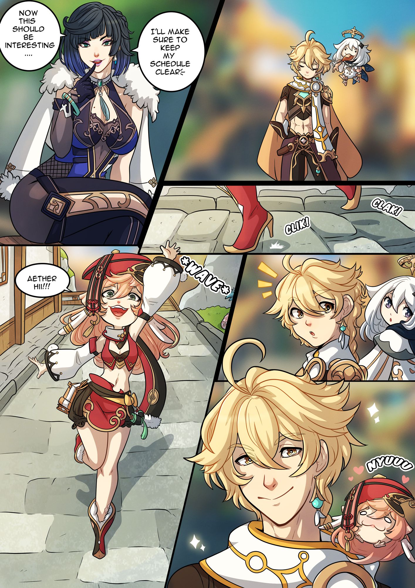 Elemental Desire (Genshin Impact) [Kinkymation] - Chapter 1 — Page 7