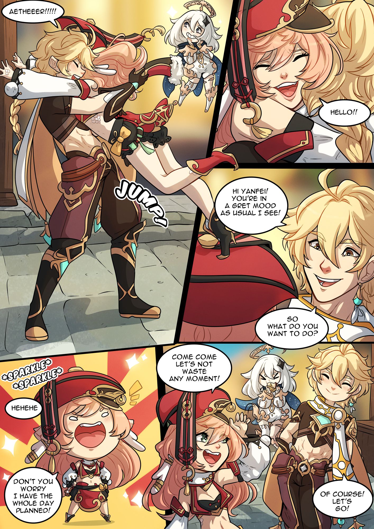 Elemental Desire (Genshin Impact) [Kinkymation] - Chapter 1 — Page 8