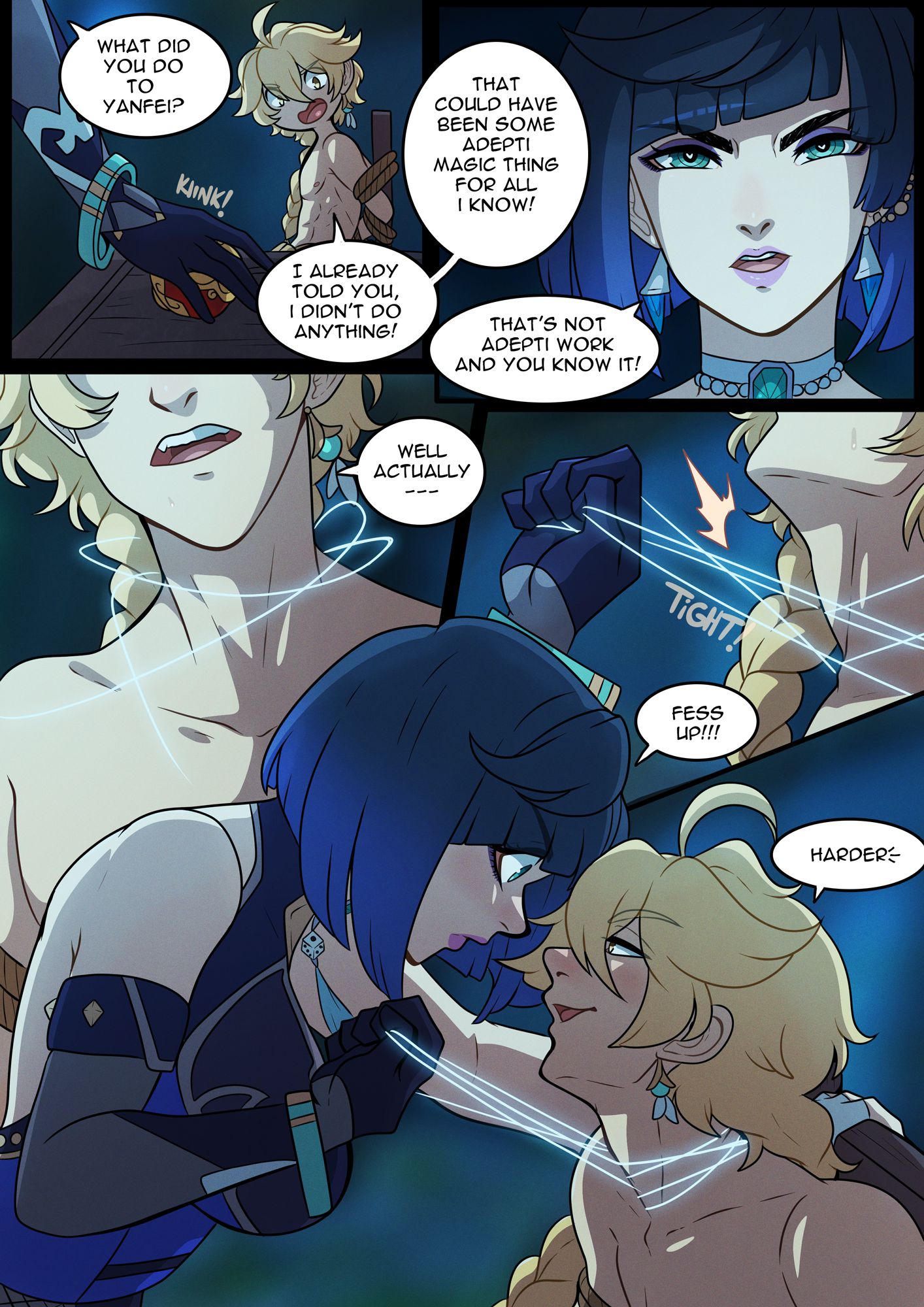 Elemental Desire (Genshin Impact) [Kinkymation] - Chapter 2 — Page 12
