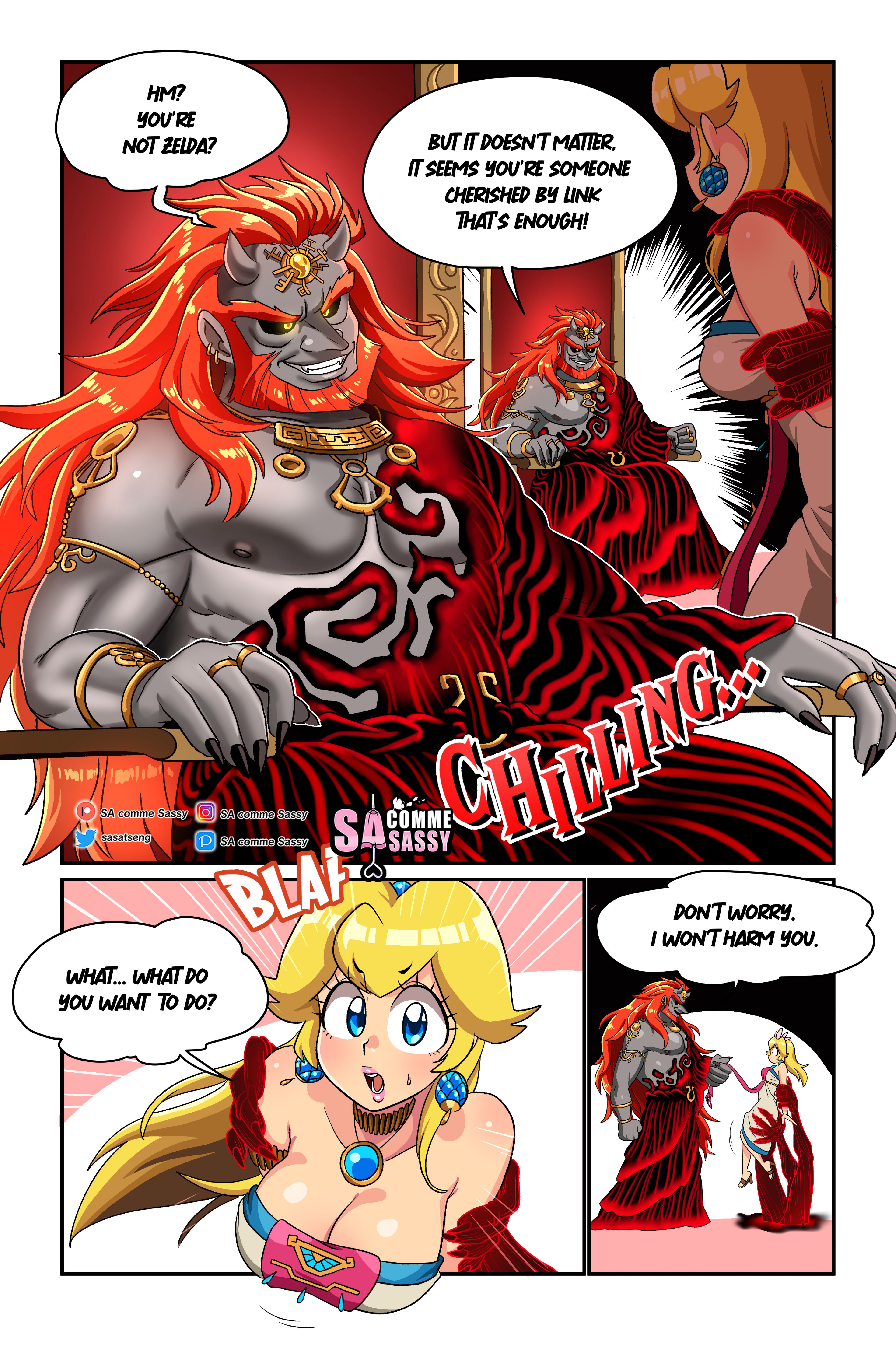 The Pseudo Princess (Mario ,The Legend of Zelda) [DconTheDanceFloor] - Chapter 1 — Page 9
