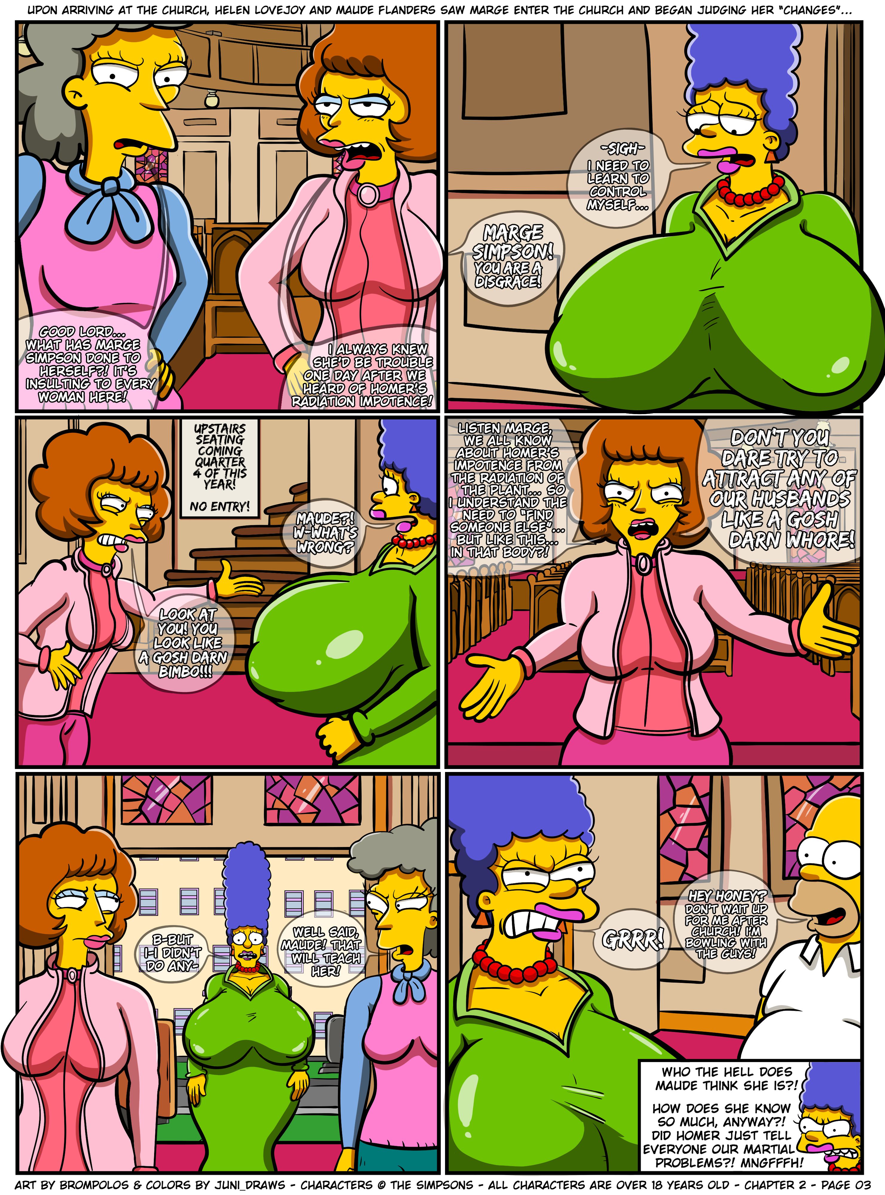 The Sexensteins (The Simpsons) [Brompolos] - Chapter 2 — Page 4