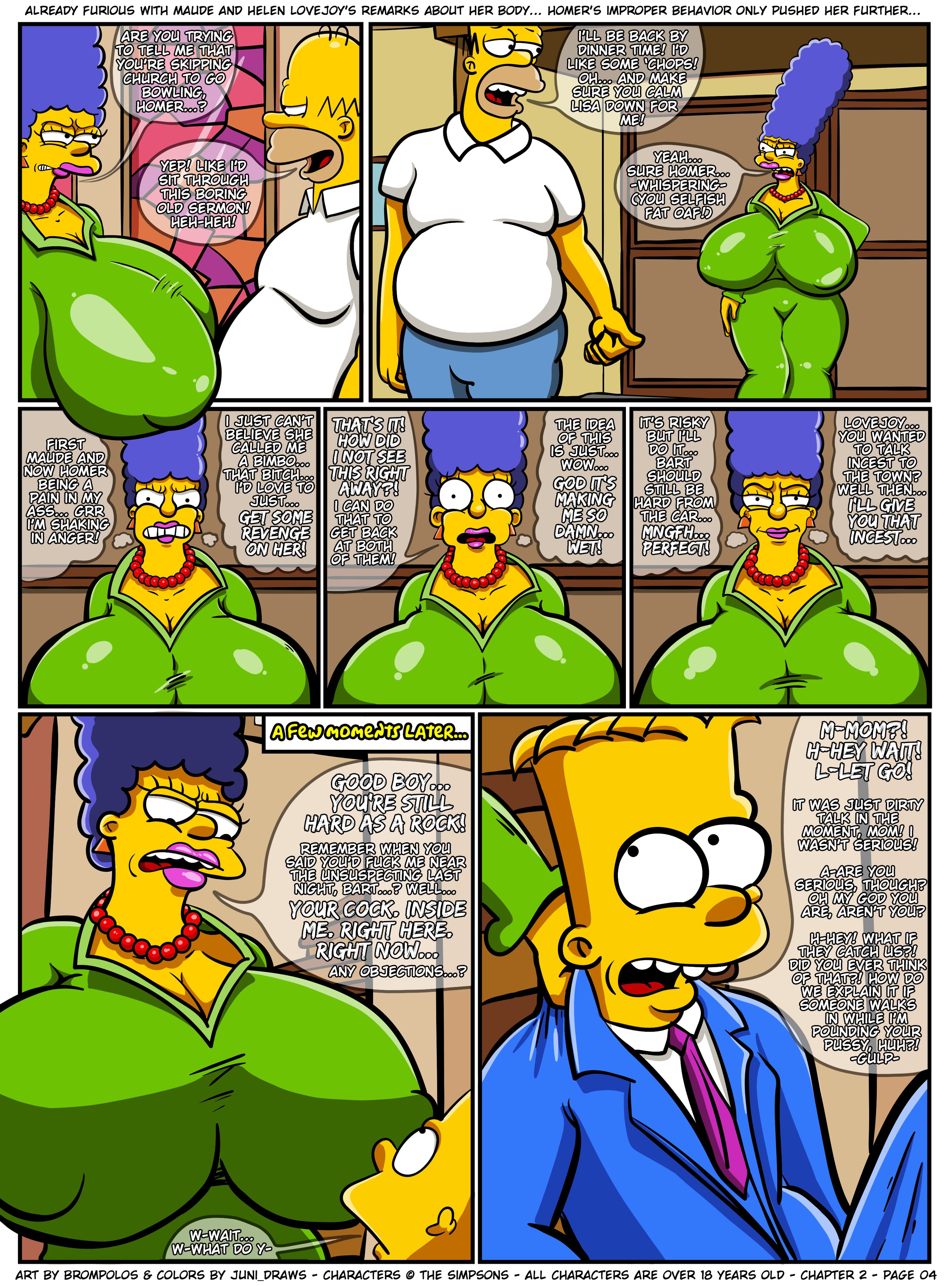 The Sexensteins (The Simpsons) [Brompolos] - Chapter 2 — Page 5