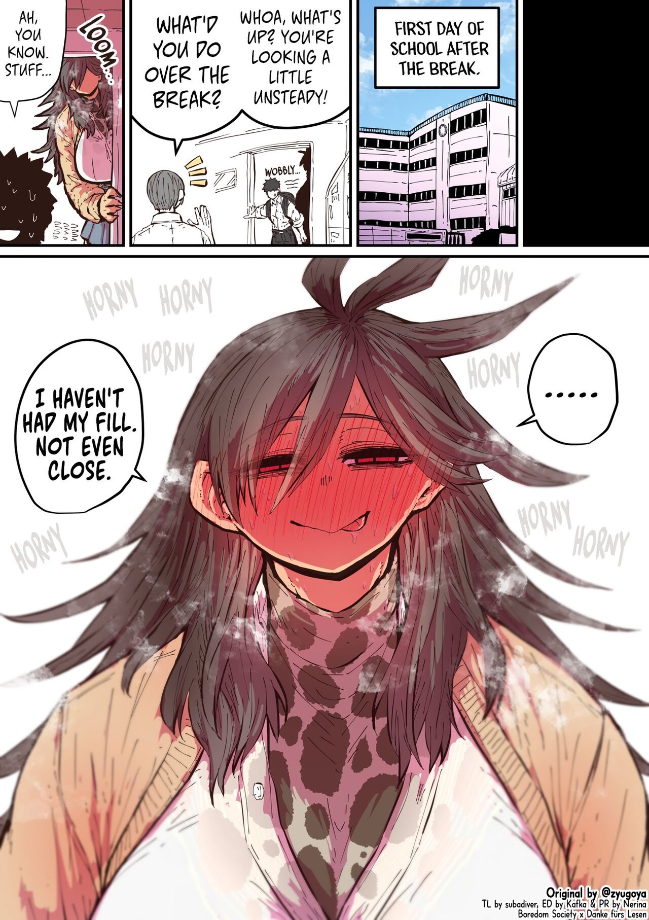 Being Targeted by Hyena-chan [Zyugoya] - Chapter 1 — Page 17