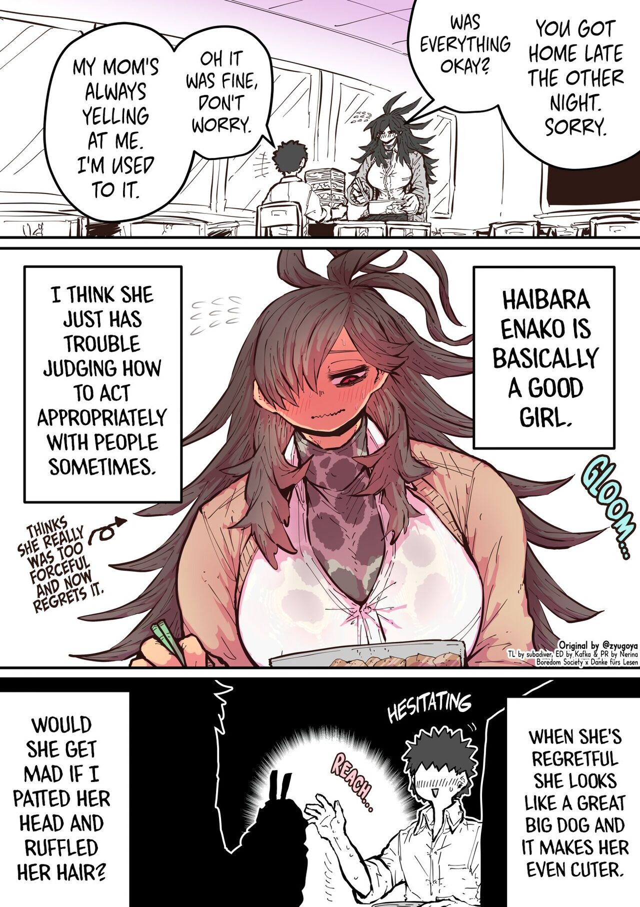 Being Targeted by Hyena-chan [Zyugoya] - Chapter 1 — Page 19