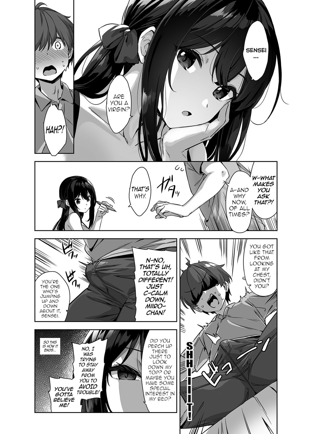 A big student who tempts me with summer and the countryside [Mikemono Yuu] - Chapter 1 — Page 12
