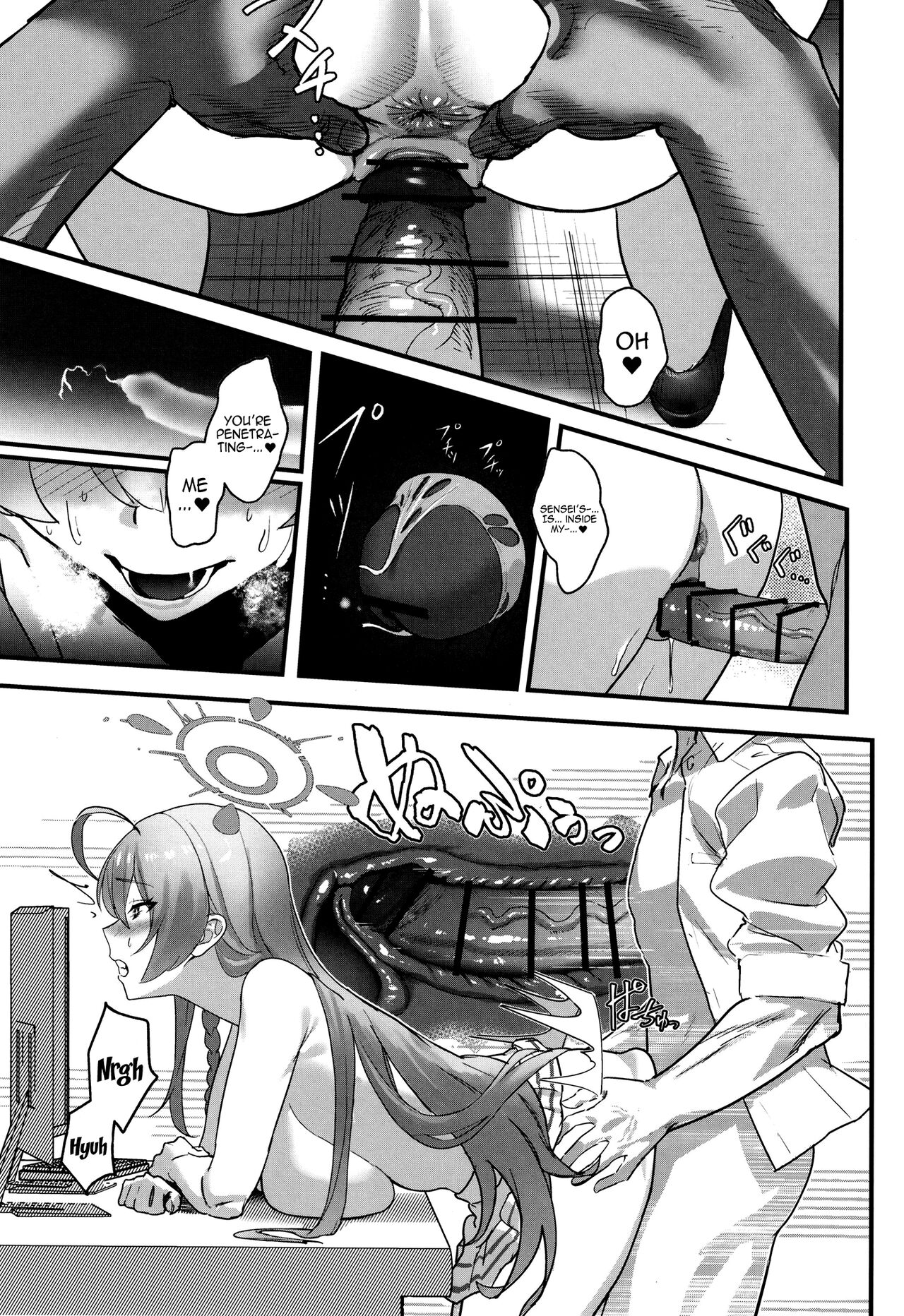 Lust is Next to Selflessness (Blue Archive) [Yoridori Midori] - Chapter 1 — Page 15