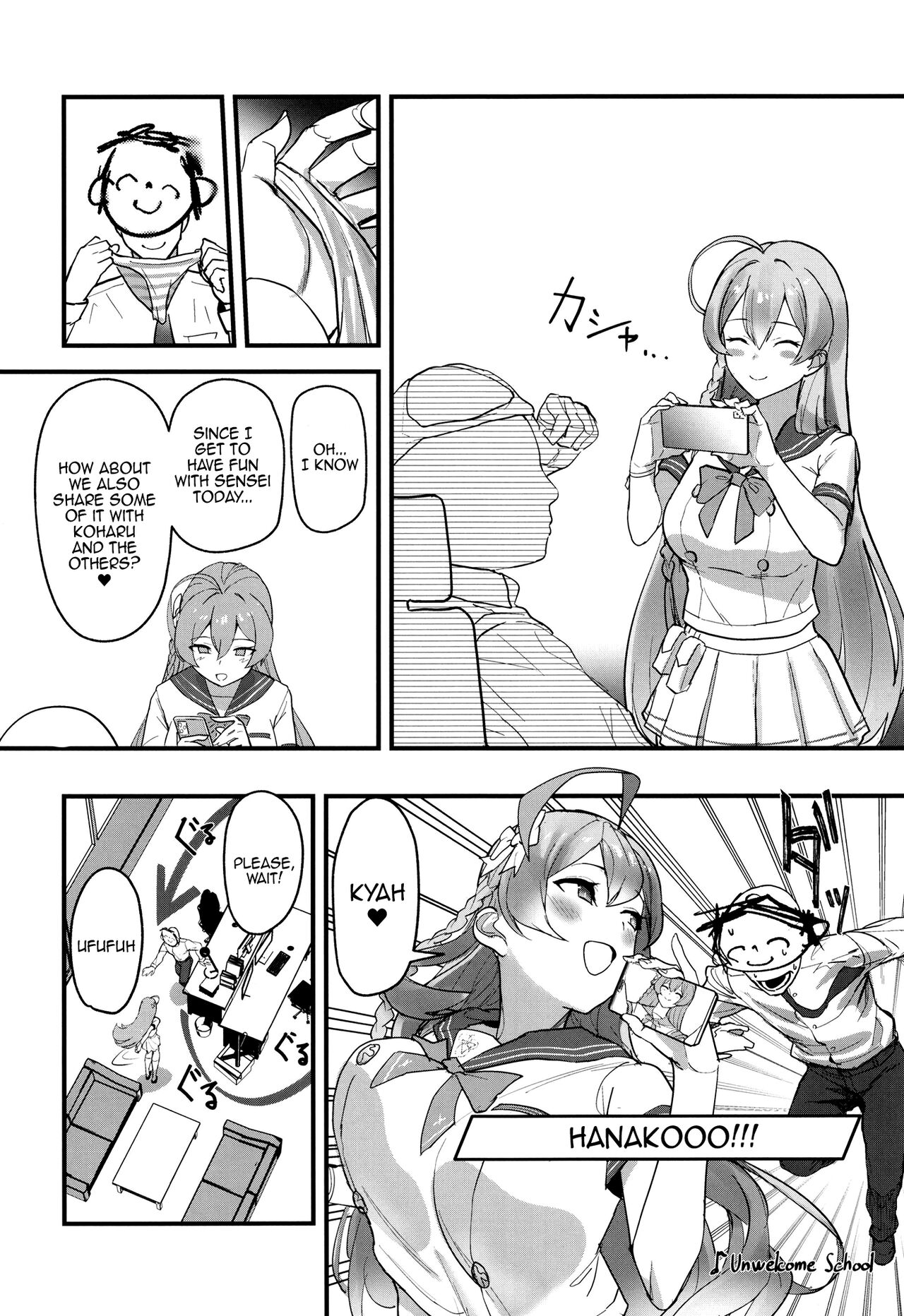 Lust is Next to Selflessness (Blue Archive) [Yoridori Midori] - Chapter 1 — Page 6