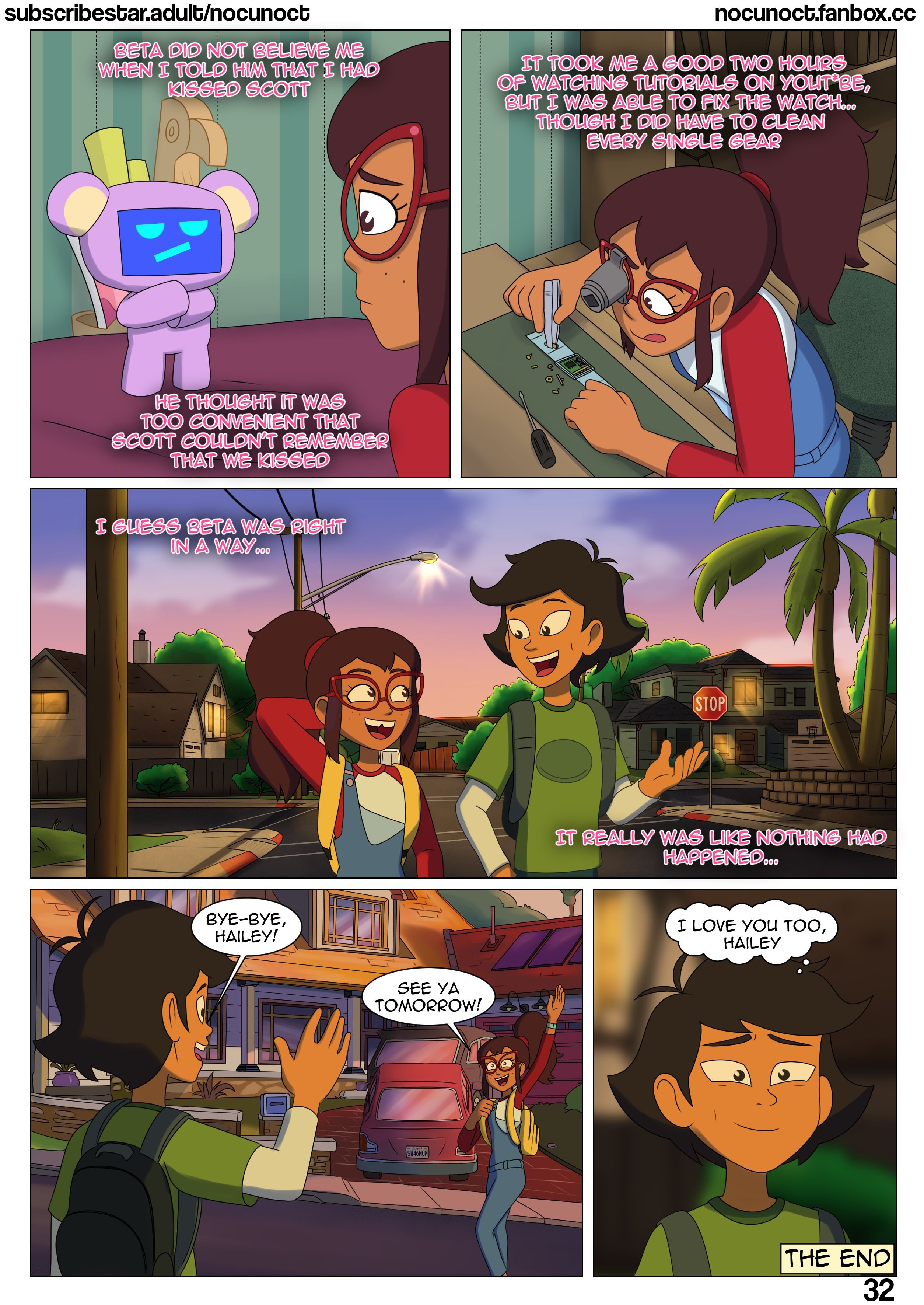 Hailey’s cumtastic halloween Fiestavaganza (Hailey’s On It!) [Nocunoct] - Chapter 1 — Page 34