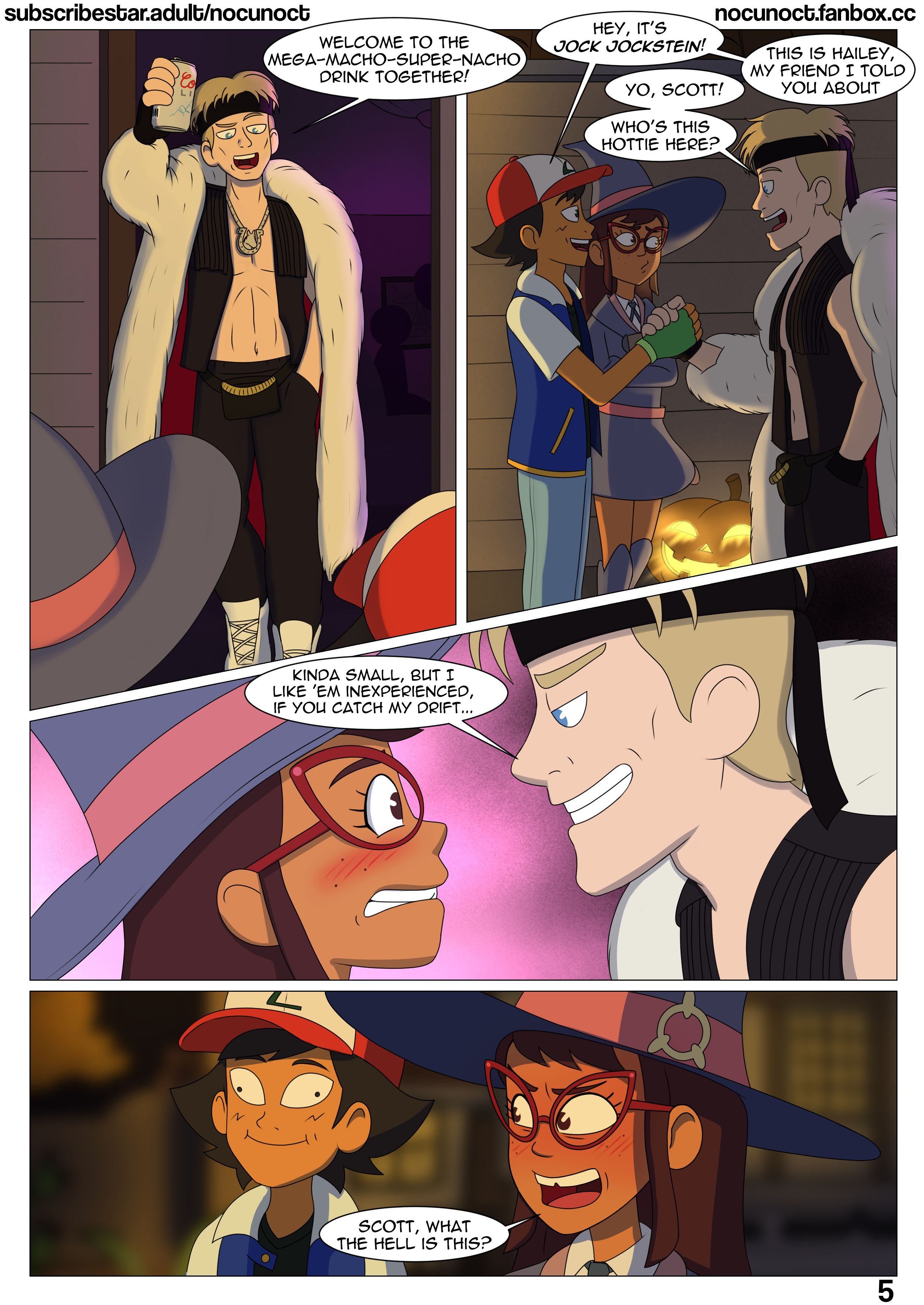 Hailey’s cumtastic halloween Fiestavaganza (Hailey’s On It!) [Nocunoct] - Chapter 1 — Page 7