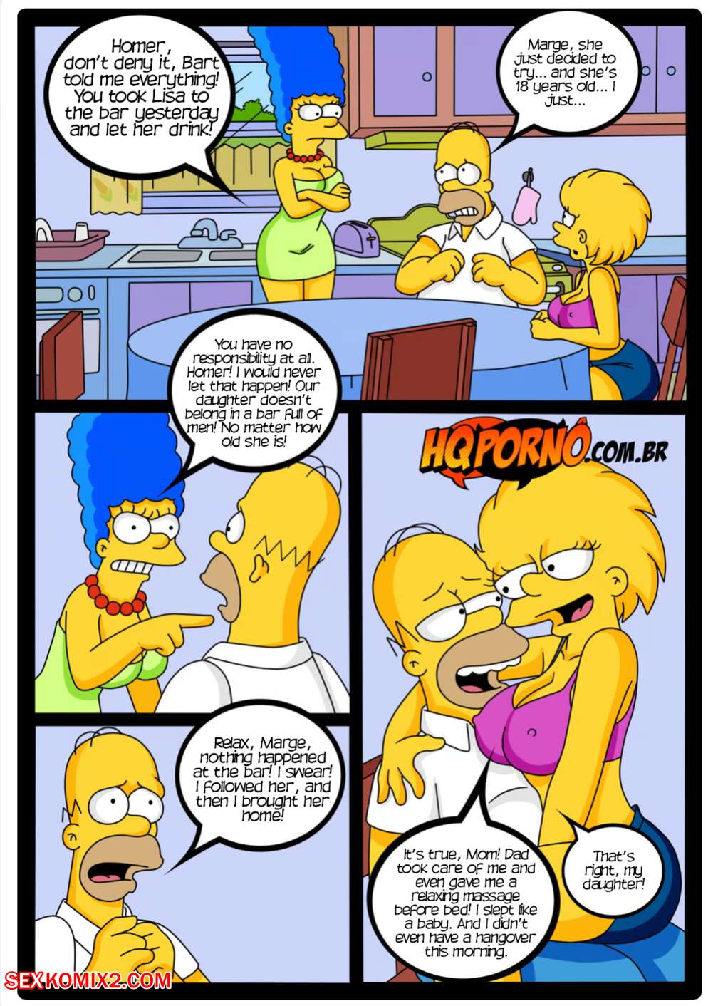 The Simpsexys (The Simpsons) [HQPorno.com.br] - Chapter 1 — Page 12