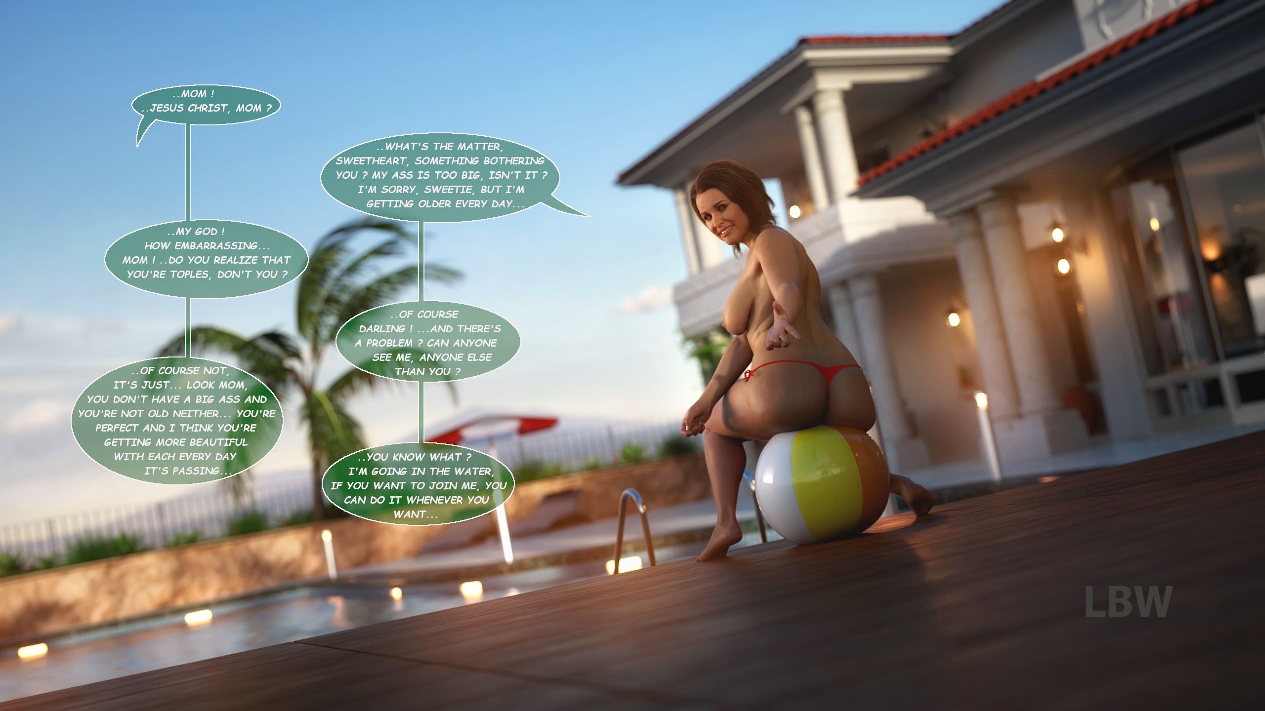 A Mother’s Foolish Sin On Christmas Eve [LBW] - Chapter 1 — Page 57