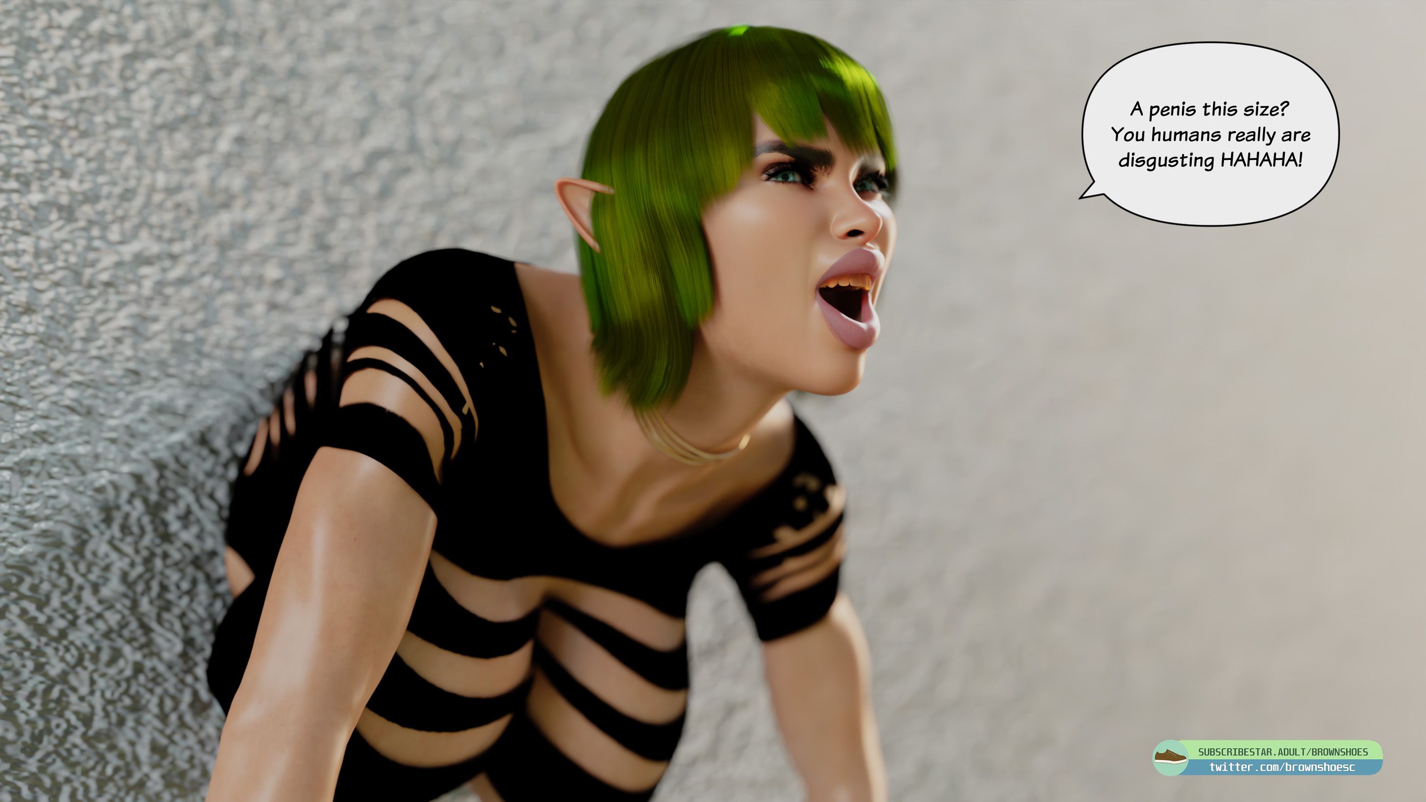 The Fall Of The Elf Queen [Brown Shoes] - Chapter 3 — Page 24