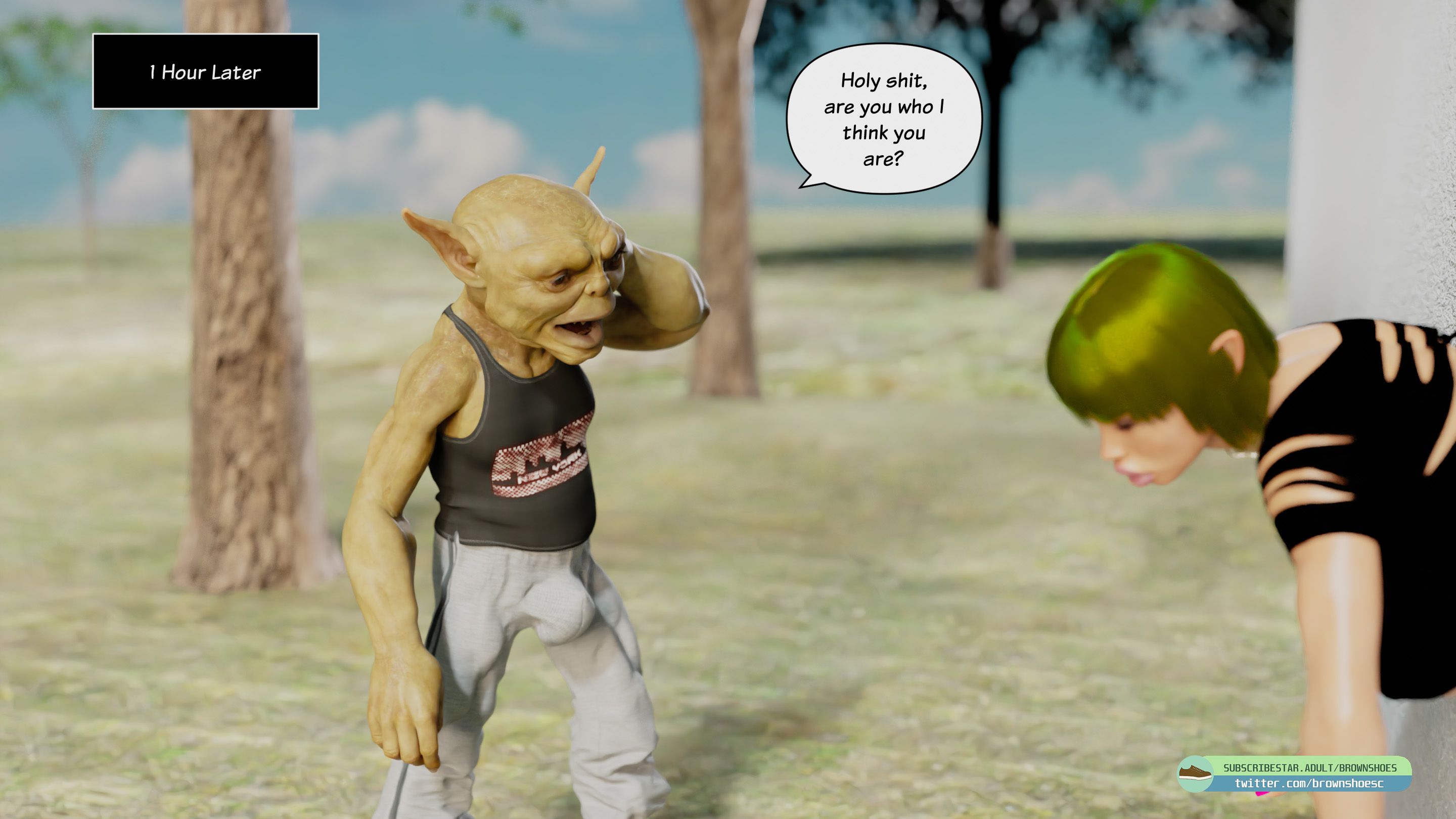 The Fall Of The Elf Queen [Brown Shoes] - Chapter 3 — Page 35