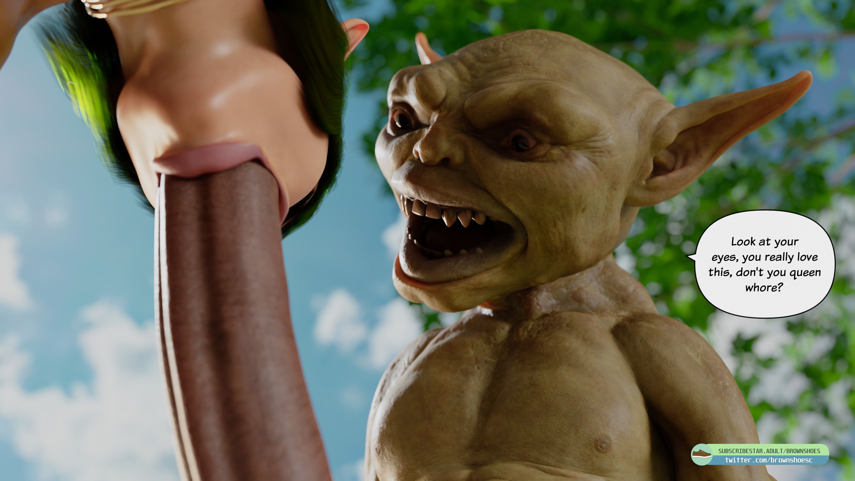 The Fall Of The Elf Queen [Brown Shoes] - Chapter 3 — Page 51