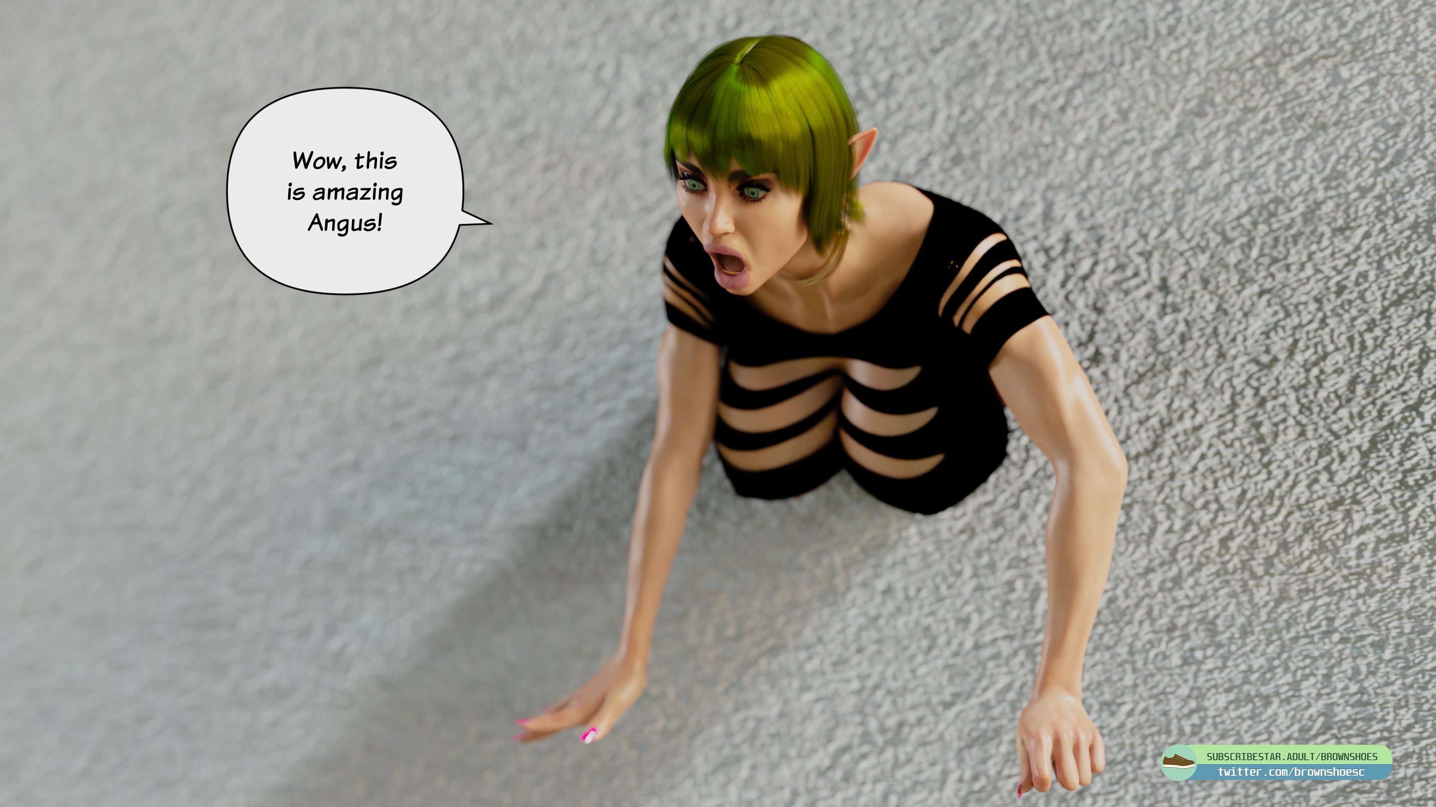 The Fall Of The Elf Queen [Brown Shoes] - Chapter 3 — Page 7