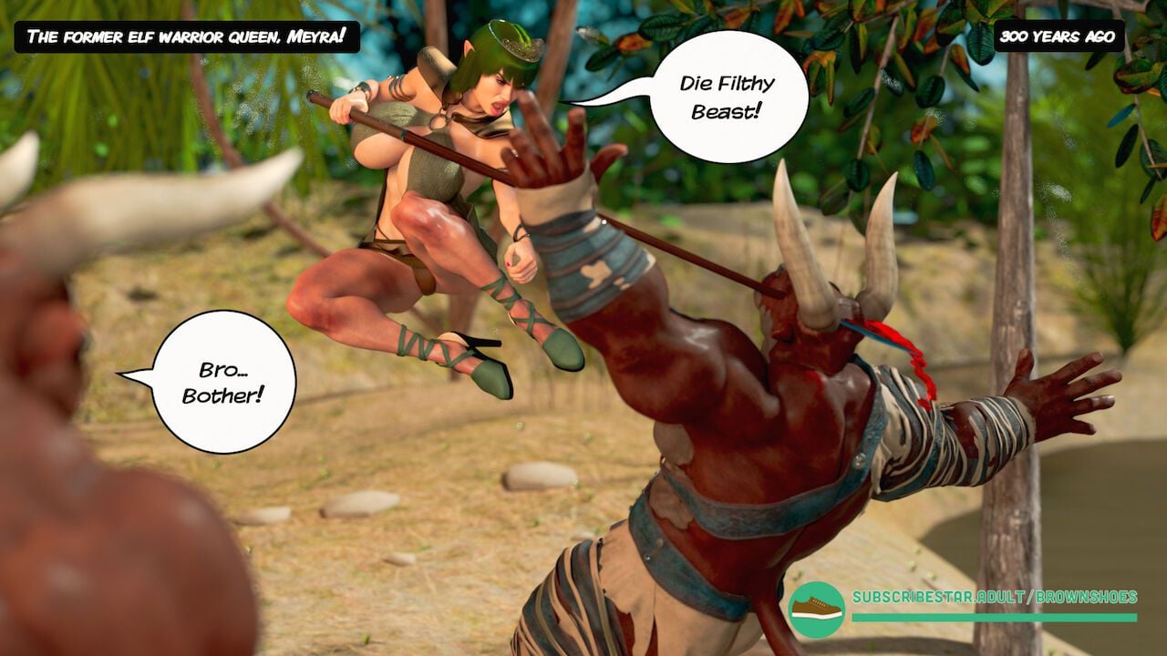 The Fall Of The Elf Queen [Brown Shoes] - Chapter 1 — Page 5