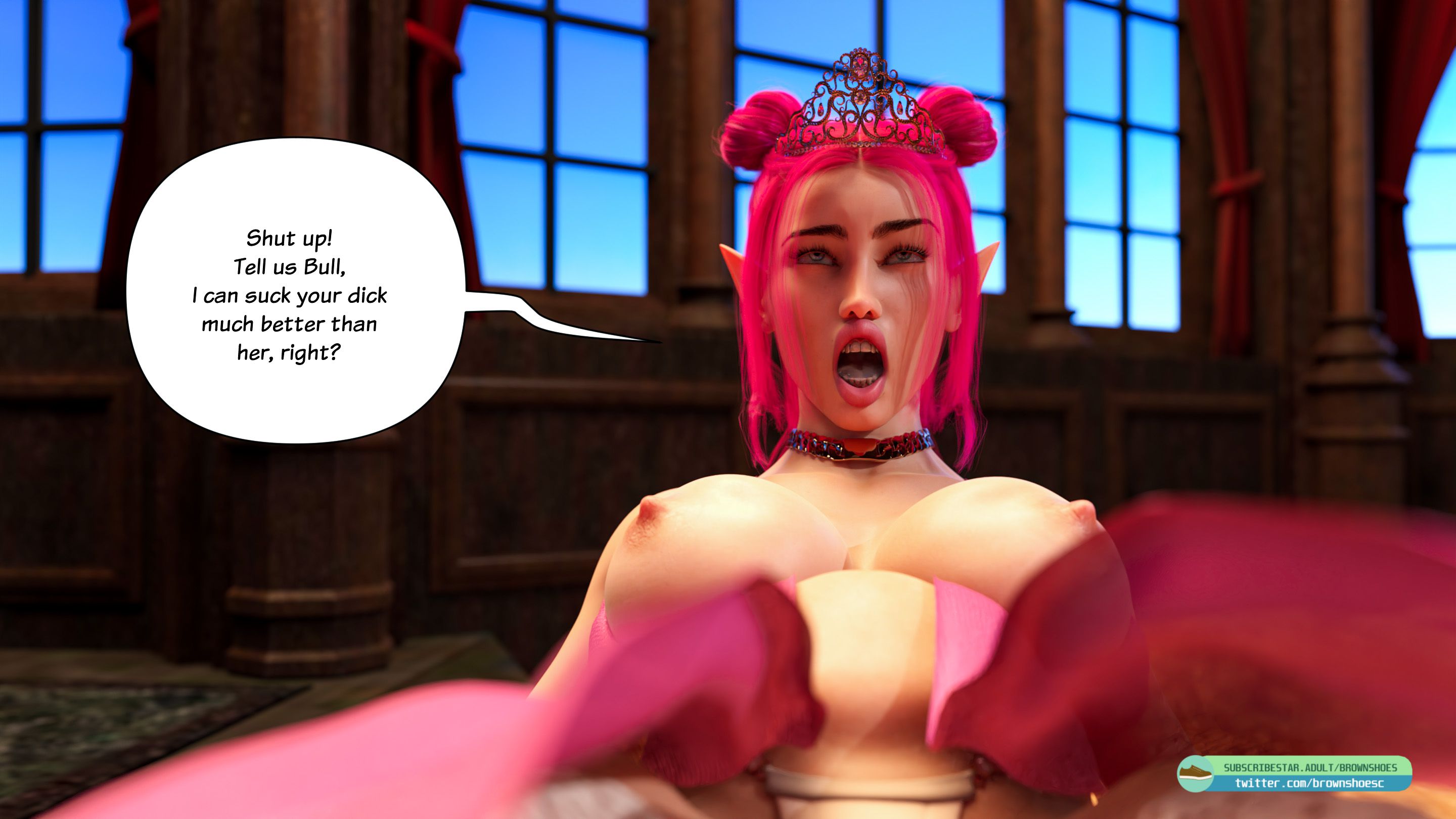 The Fall Of The Elf Queen [Brown Shoes] - Chapter 2 — Page 36