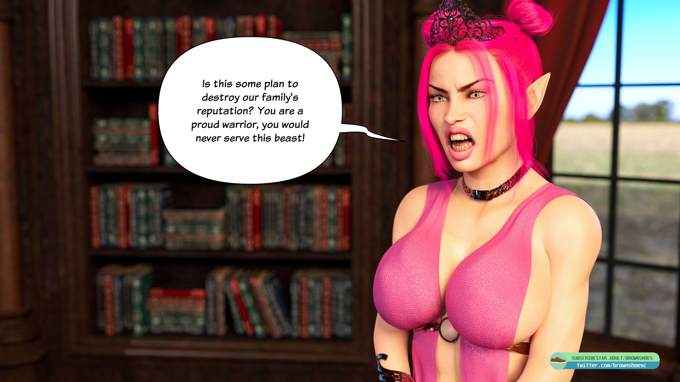 The Fall Of The Elf Queen [Brown Shoes] - Chapter 2 — Page 6