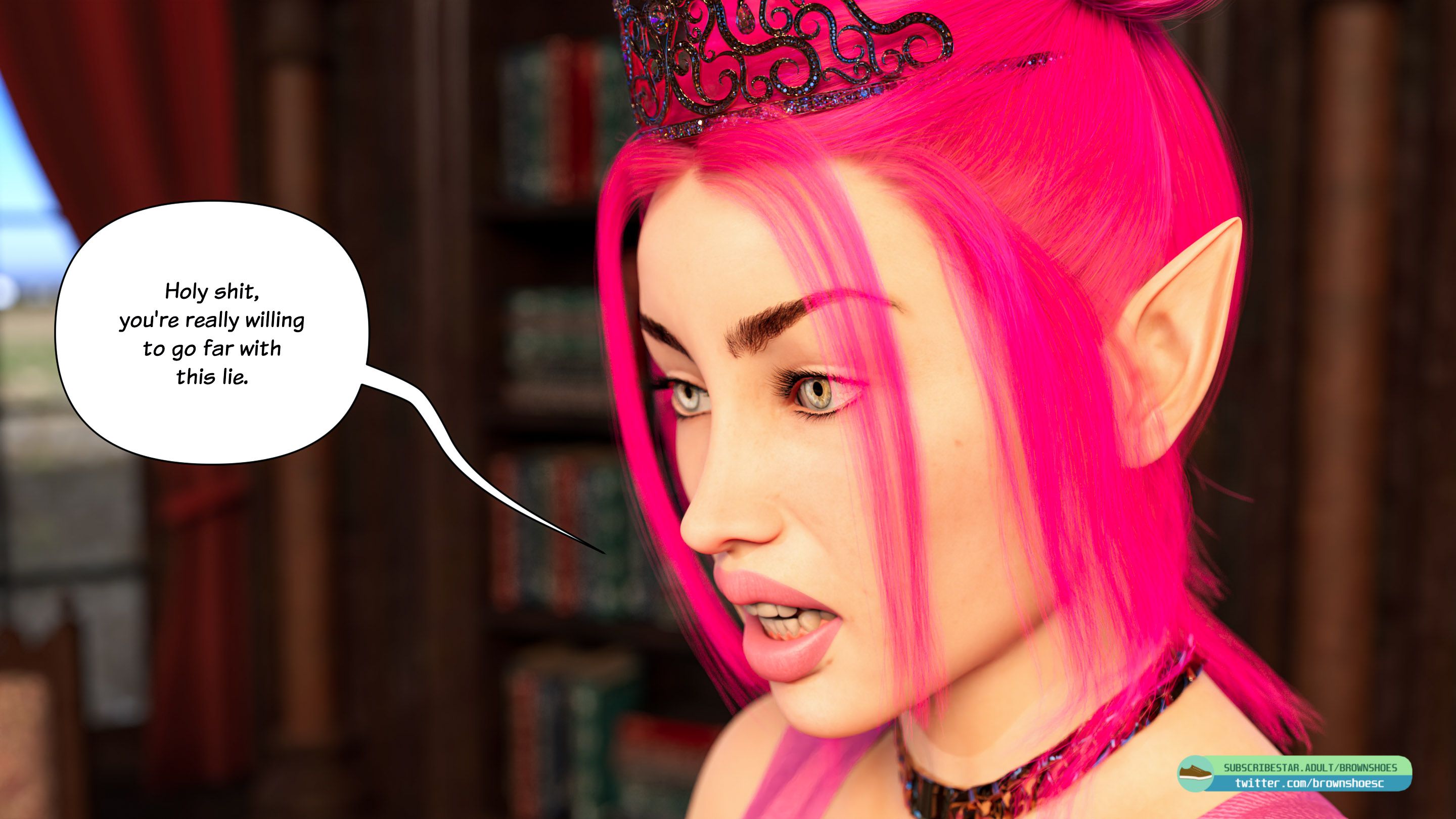 The Fall Of The Elf Queen [Brown Shoes] - Chapter 2 — Page 8