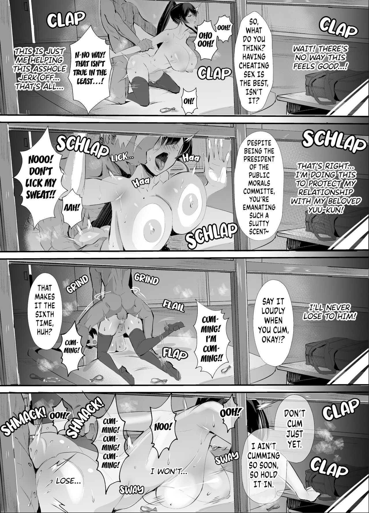 Submission ~the President of the Public Morals Committee is Blackmailed and Forced to Cheat… [Chinetsu] - Chapter 1 — Page 29