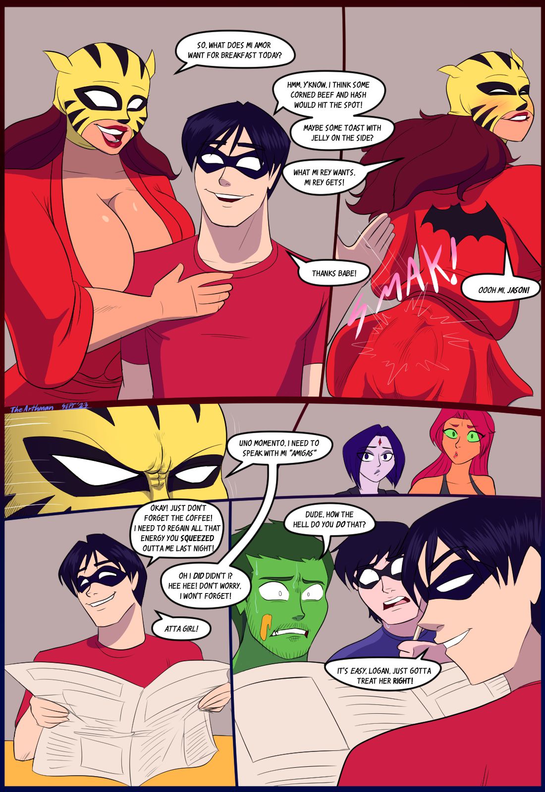 The Battle of the Sexes (Teen Titans) [The Arthman] - Chapter 1 — Page 20