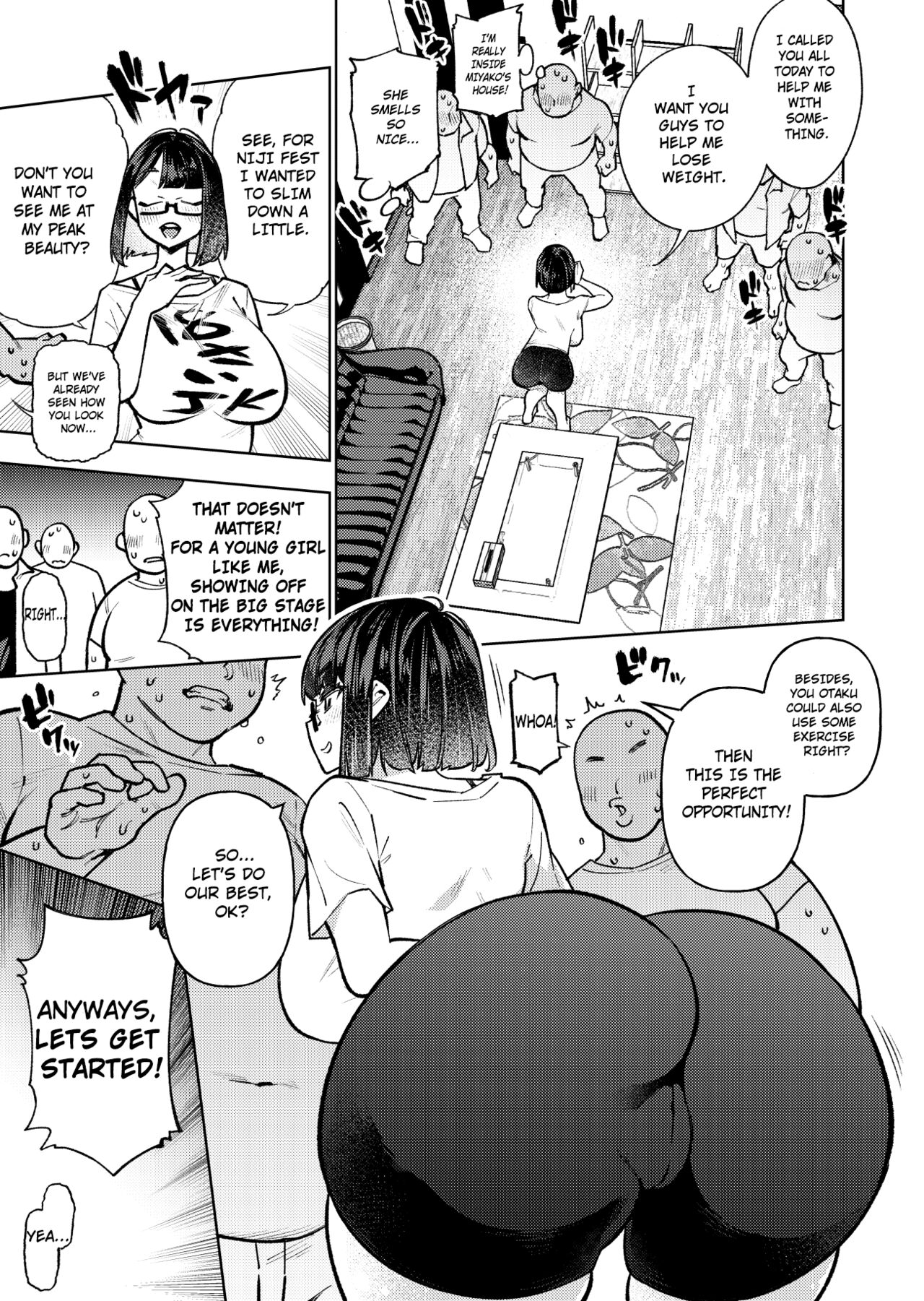 Chubby JK tries a SEX Diet? (Seto Miyako) [KANZUME] - Chapter 1 — Page 6