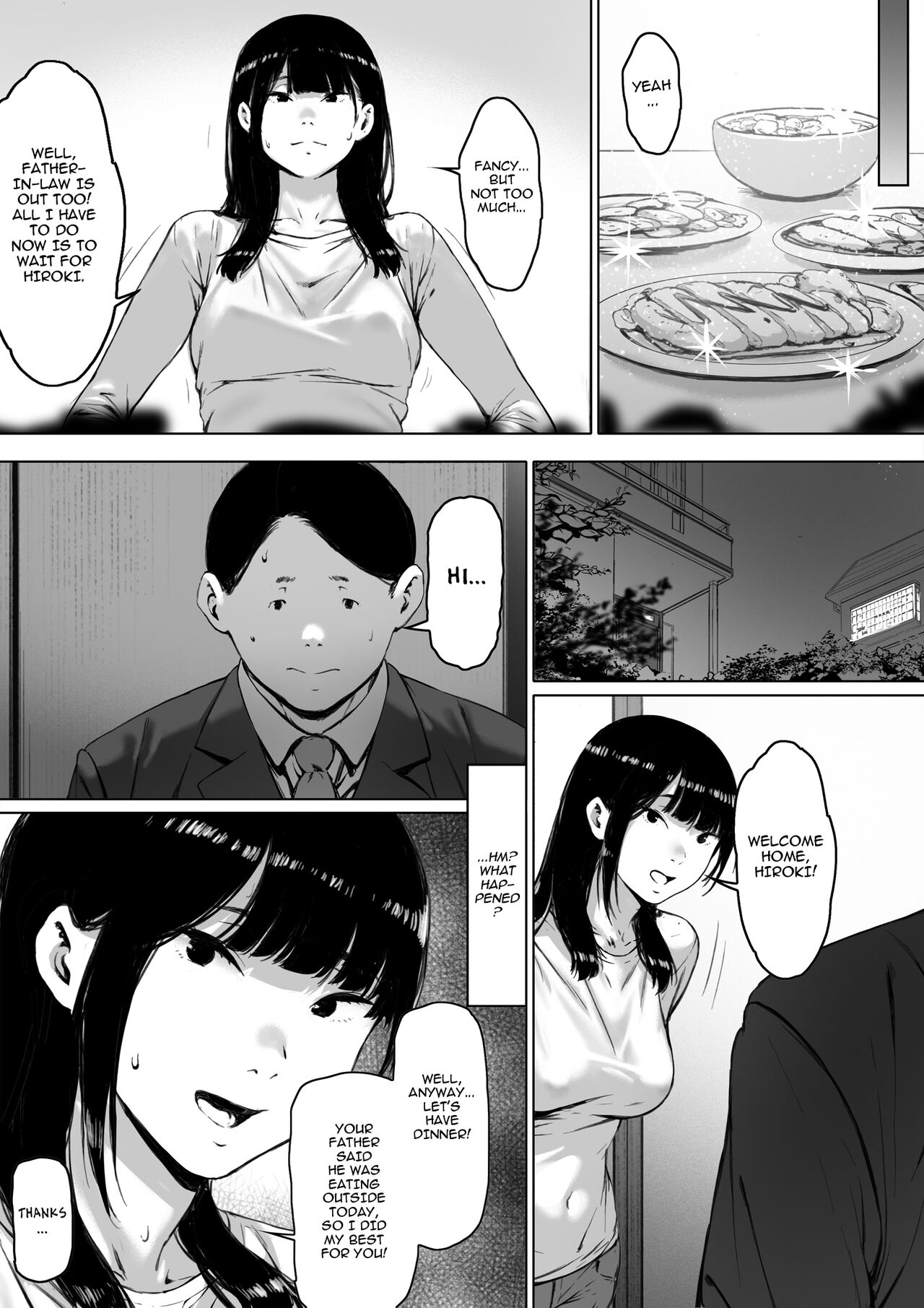 Now Living with my father-in-law, I was supposed to have a happy newlywed life [Morita Shiki] - Chapter 1 — Page 85